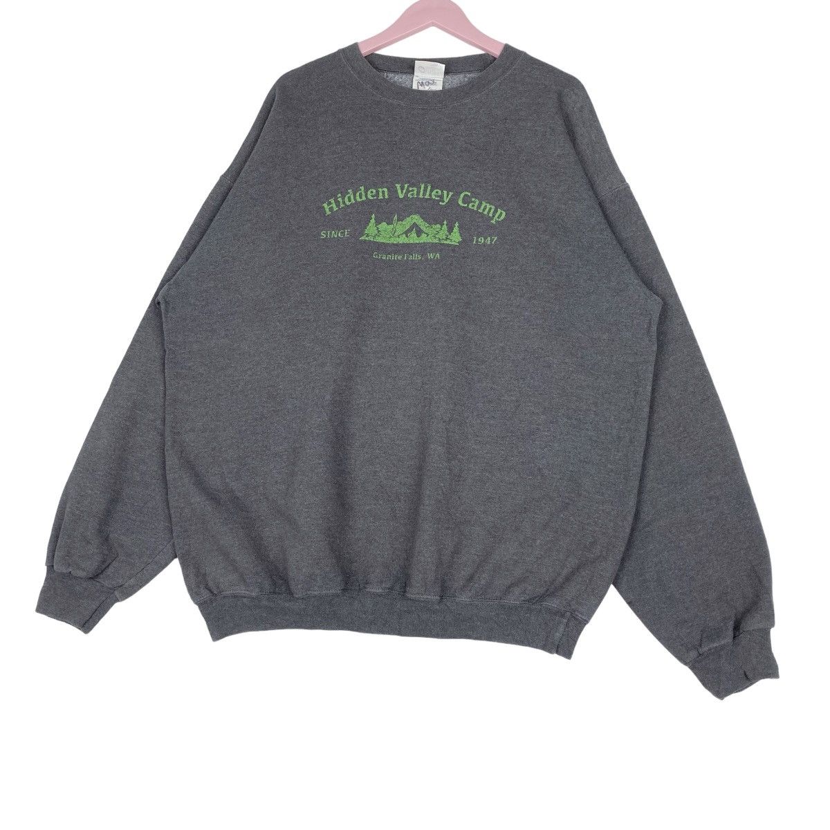 Designer × Vintage Hidden Valley Camp Washington Sweatshirt Pullover Jumper Size US XL / EU 56 / 4 - 3 Thumbnail
