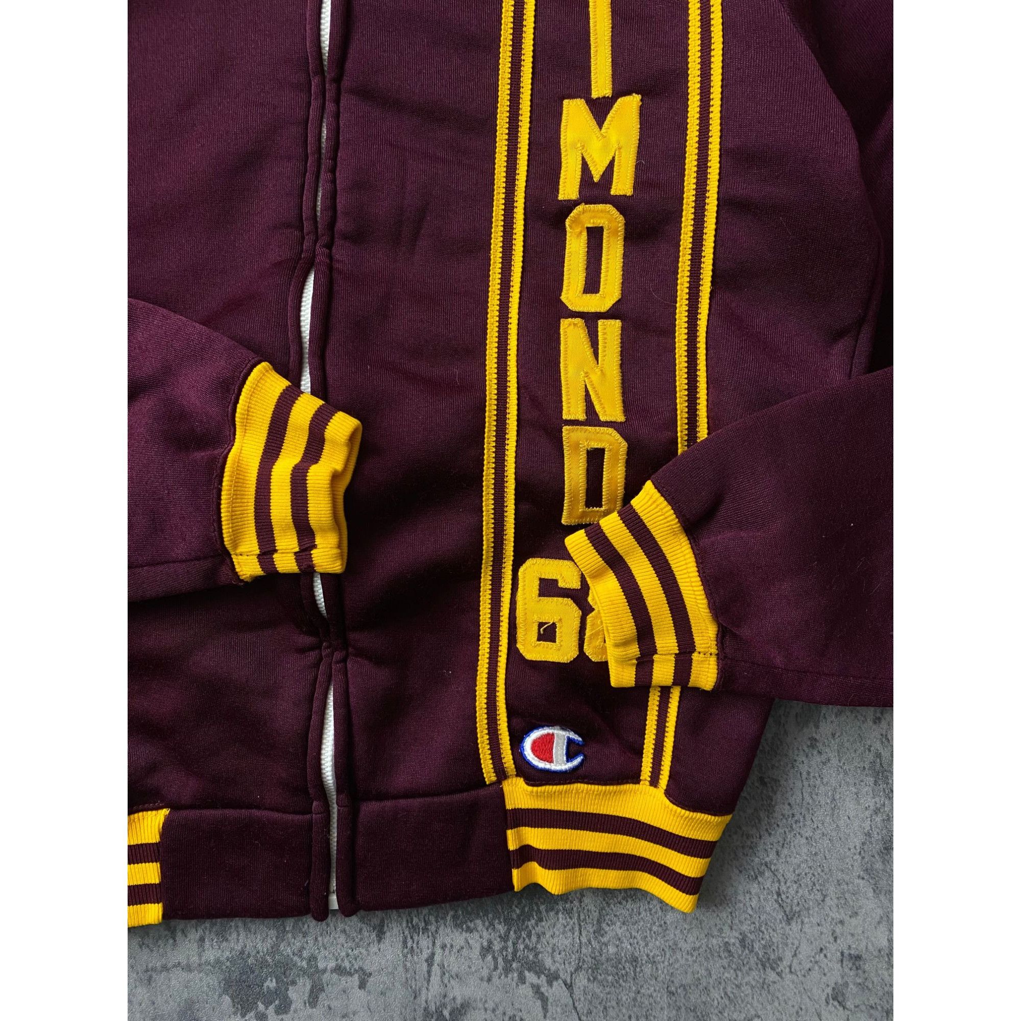 Champion × Vintage 70s 80s Champion Jacket Red Dimond Size US S / EU 44-46 / 1 - 6 Thumbnail
