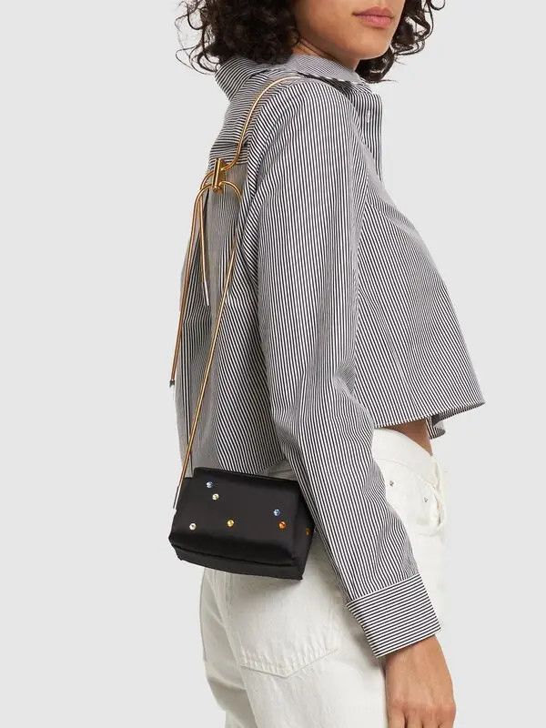 Marni o1srvl11e0624 Mini Bag in Black Size ONE SIZE - 6 Thumbnail