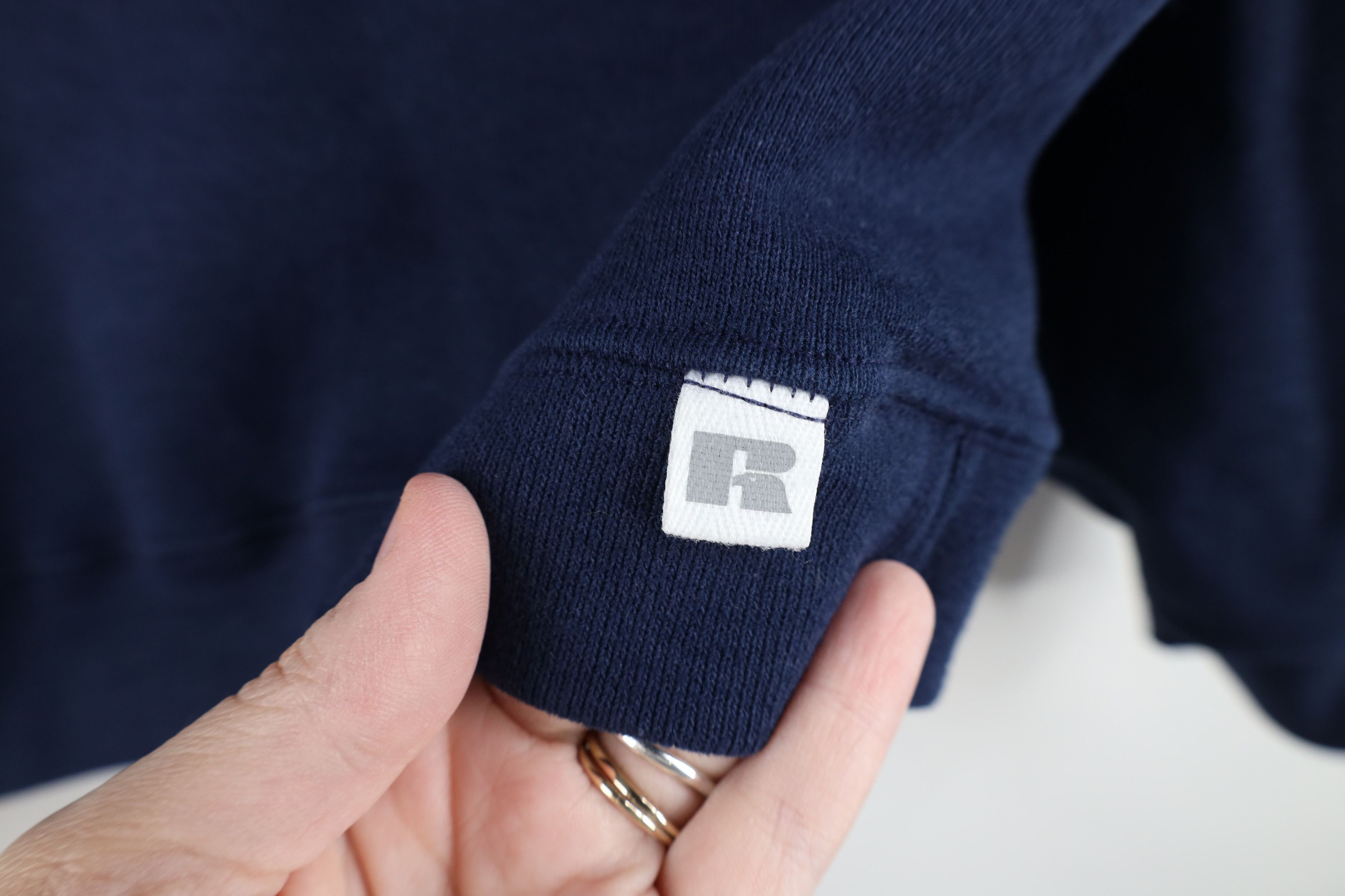 Russell Athletic Vintage 90s Russell Athletic Crewneck Sweatshirt Blue USA Size M / US 6-8 / IT 42-44 - 4 Thumbnail
