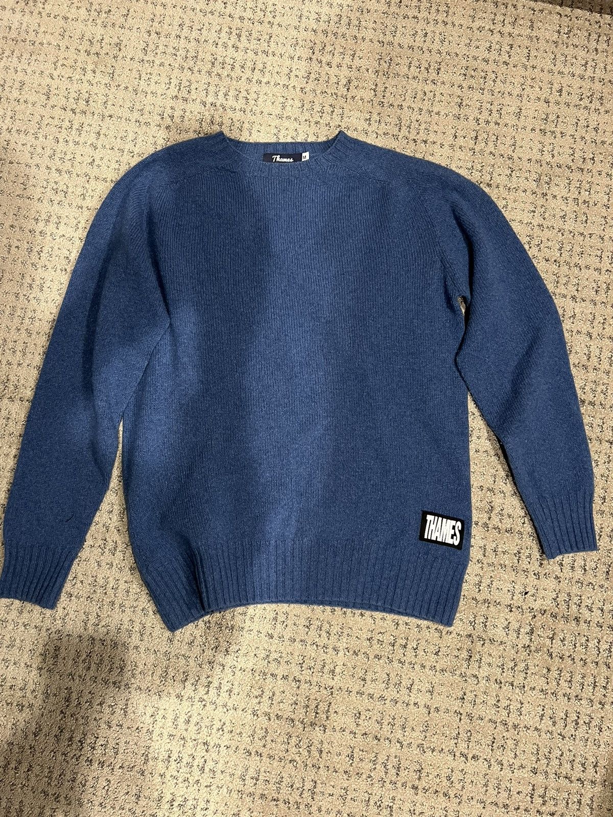 Thames × Thames MMXX. Thames PG Knit Mohair Sweater in Green
