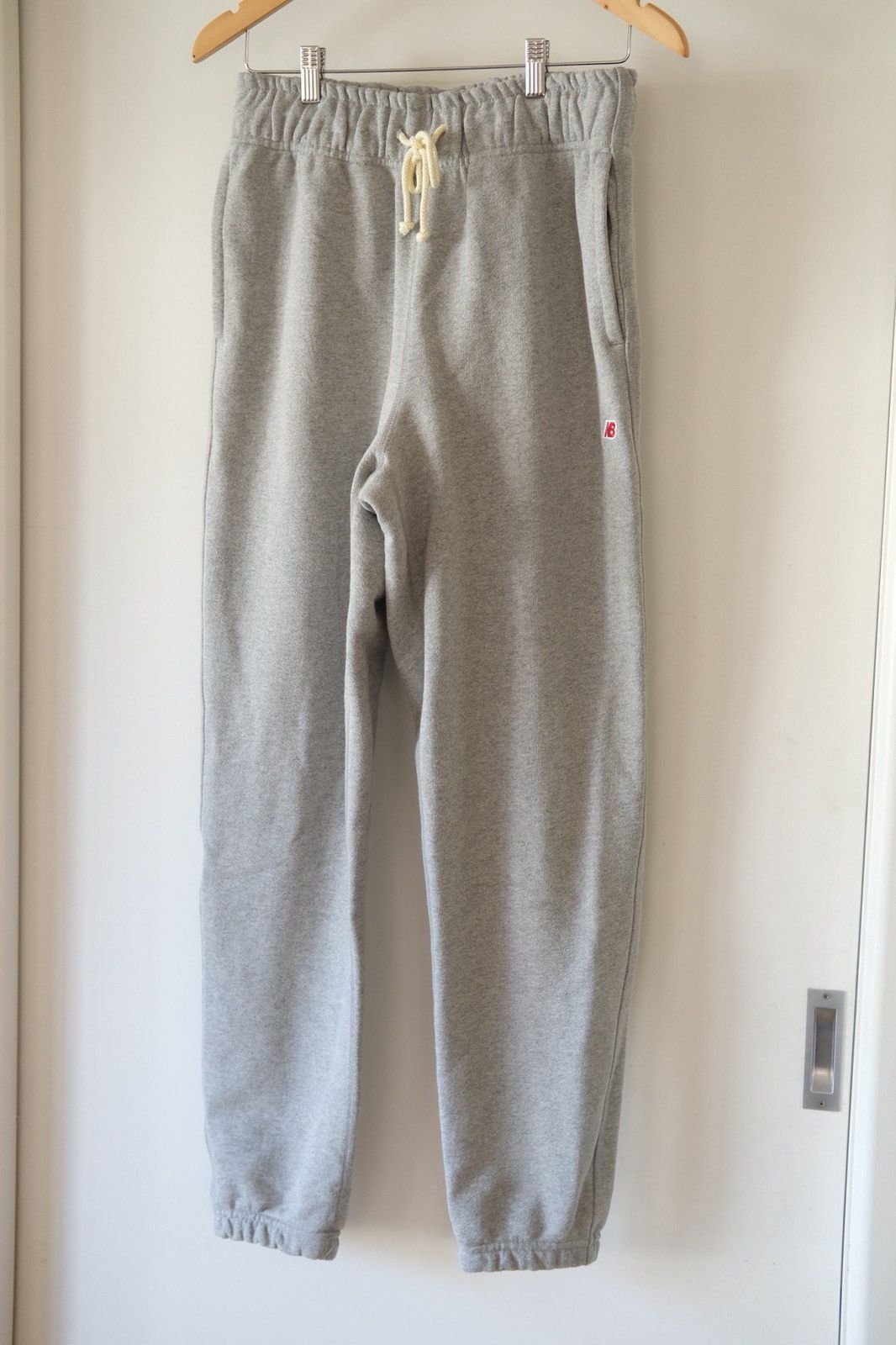 image of New Balance Made In Usa Sweatpants in Heaher Gray, Men's (Size 30)