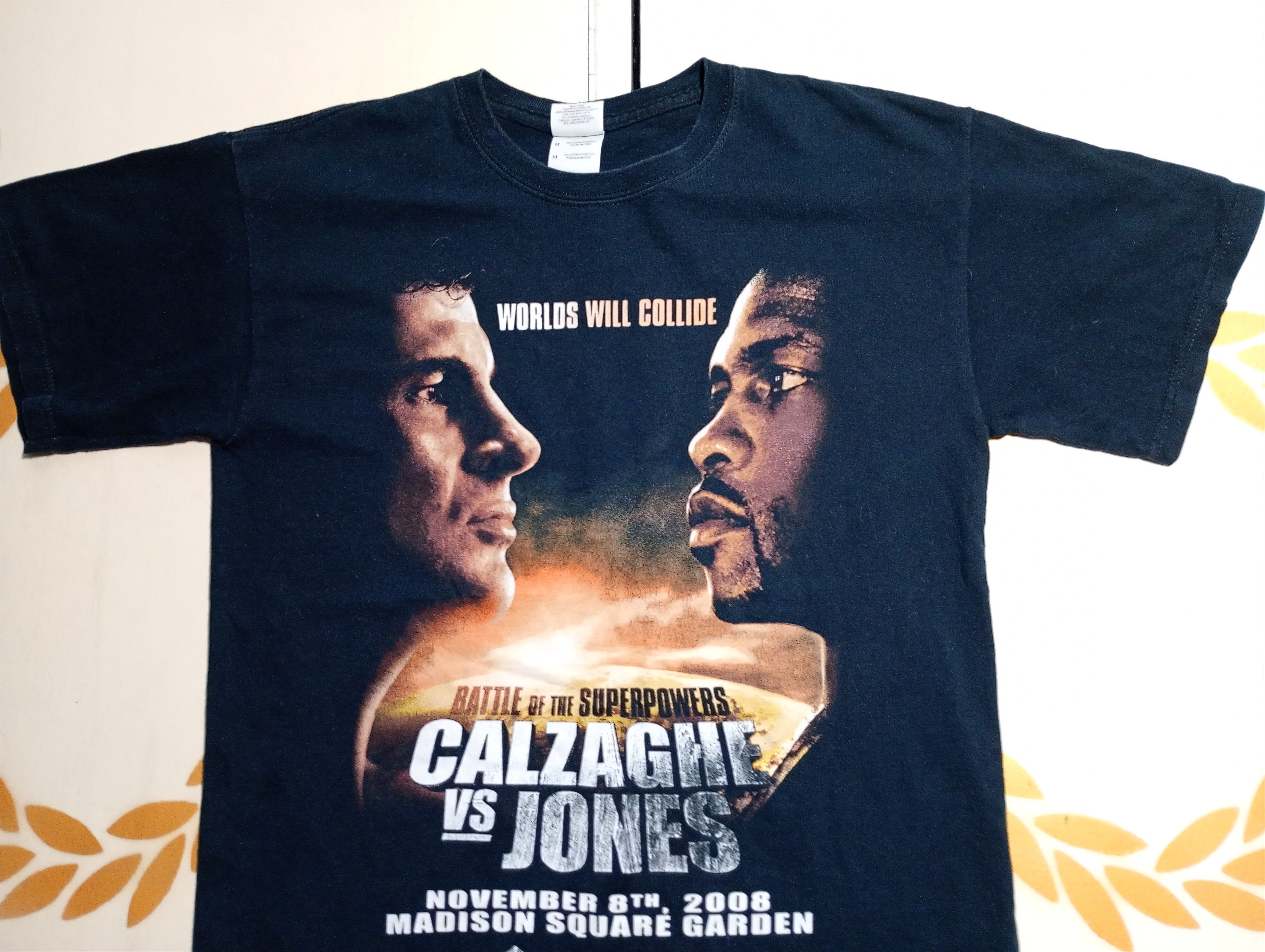 Gildan × Vintage Gildan Calzaghe vs Jones November 8th 2008 T-Shirt Size US M / EU 48-50 / 2 - 4 Thumbnail