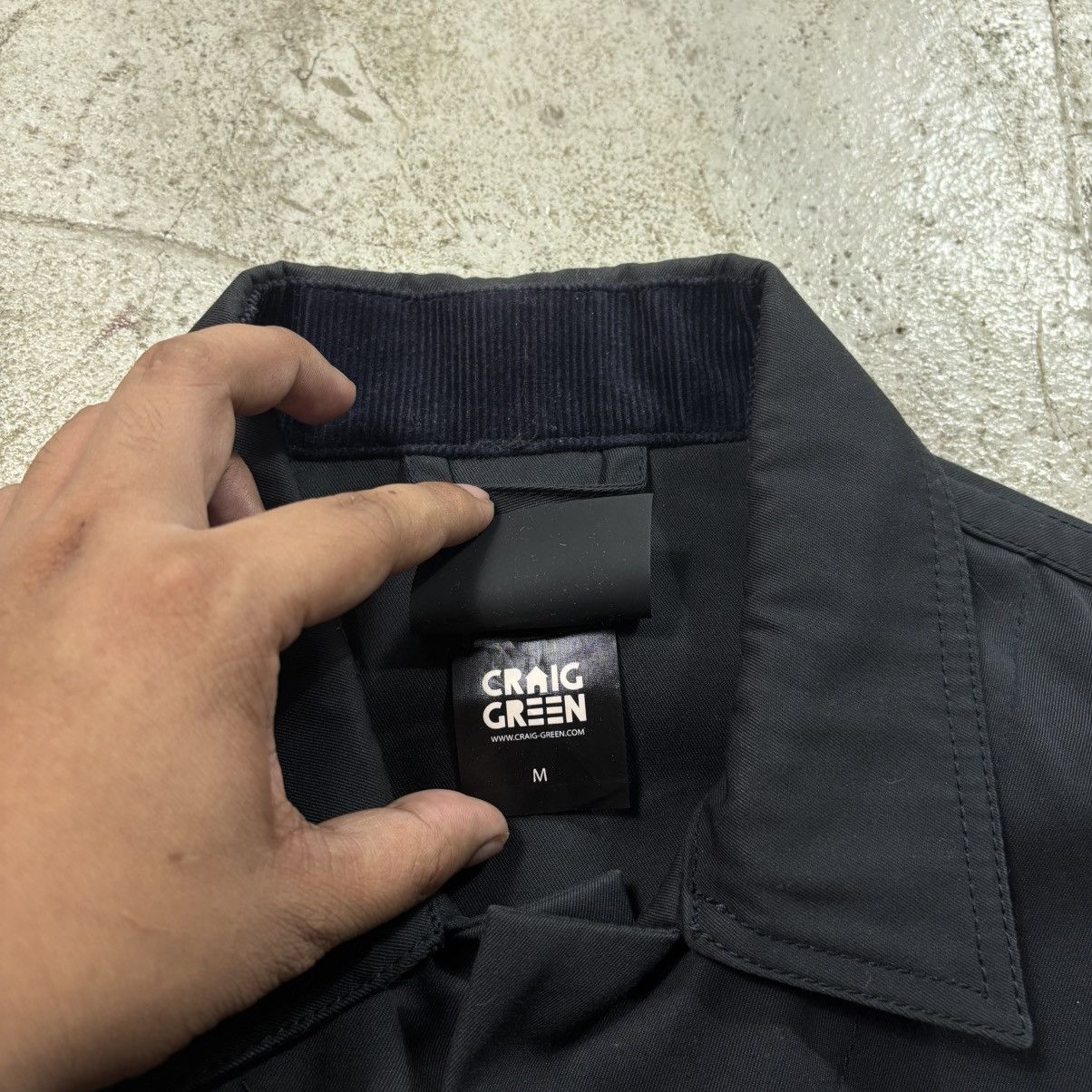 Craig Green CRAIG GREEN POINT COLLAR DENIM TRUCK JACKET Size US M / EU 48-50 / 2 - 5 Thumbnail