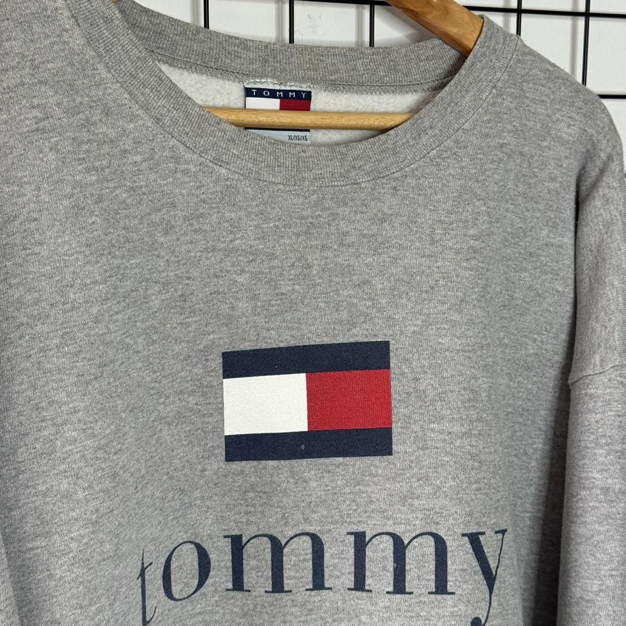 Tommy Hilfiger Tommy Hilfiger Vintage Sweatshirt Printed Logo Size US XXL / EU 58 / 5 - 4 Thumbnail