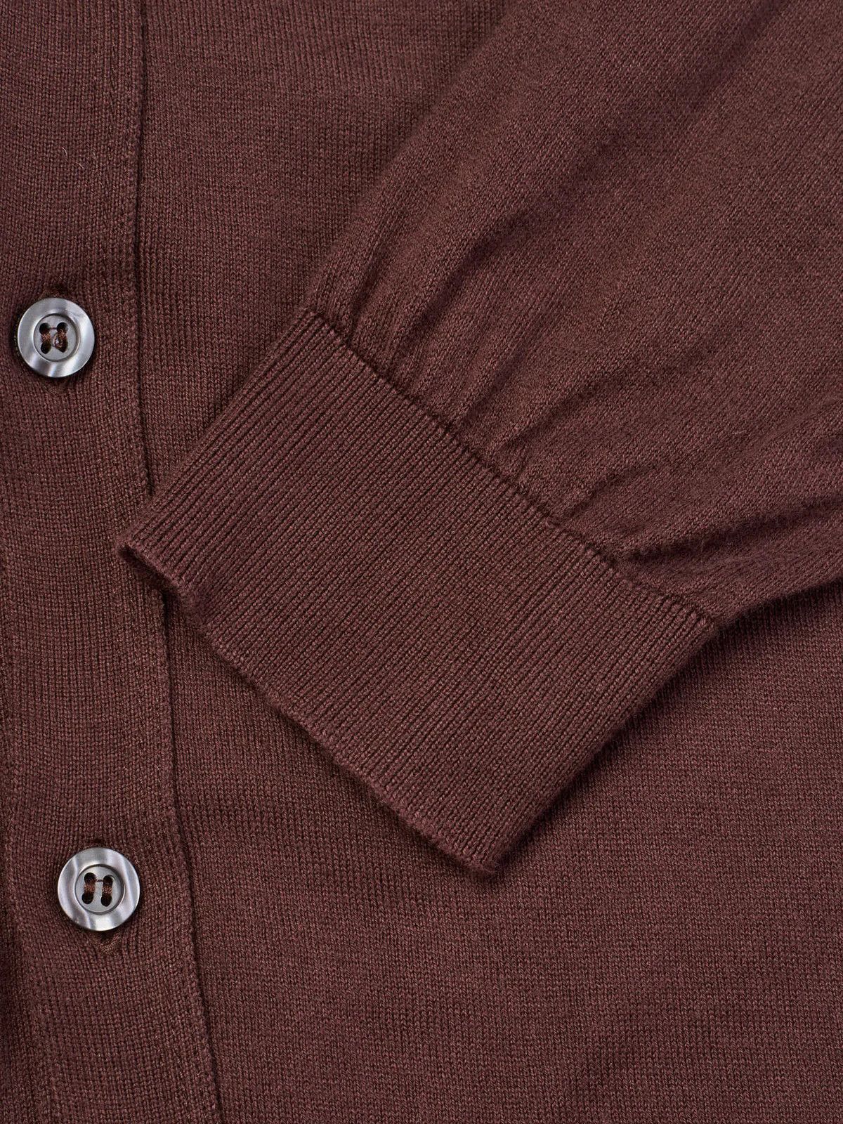John Smedley JOHN SMEDLEY Bown Cotton Cardigan Sweater Size US M / EU 48-50 / 2 - 5 Thumbnail