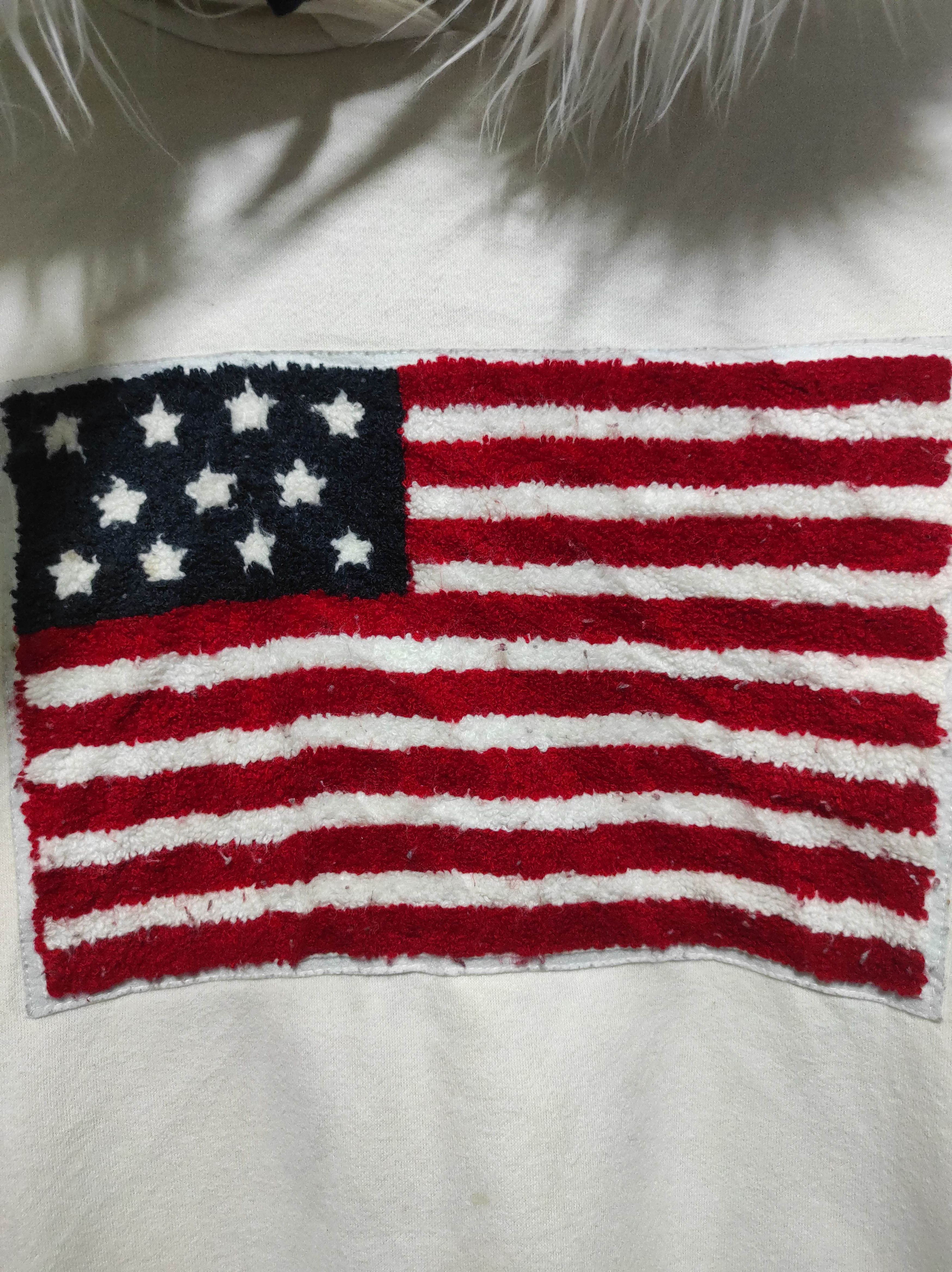 Japanese Brand USA flag fur hoodie ifsix LGB style Size US L / EU 52-54 / 3 - 4 Thumbnail