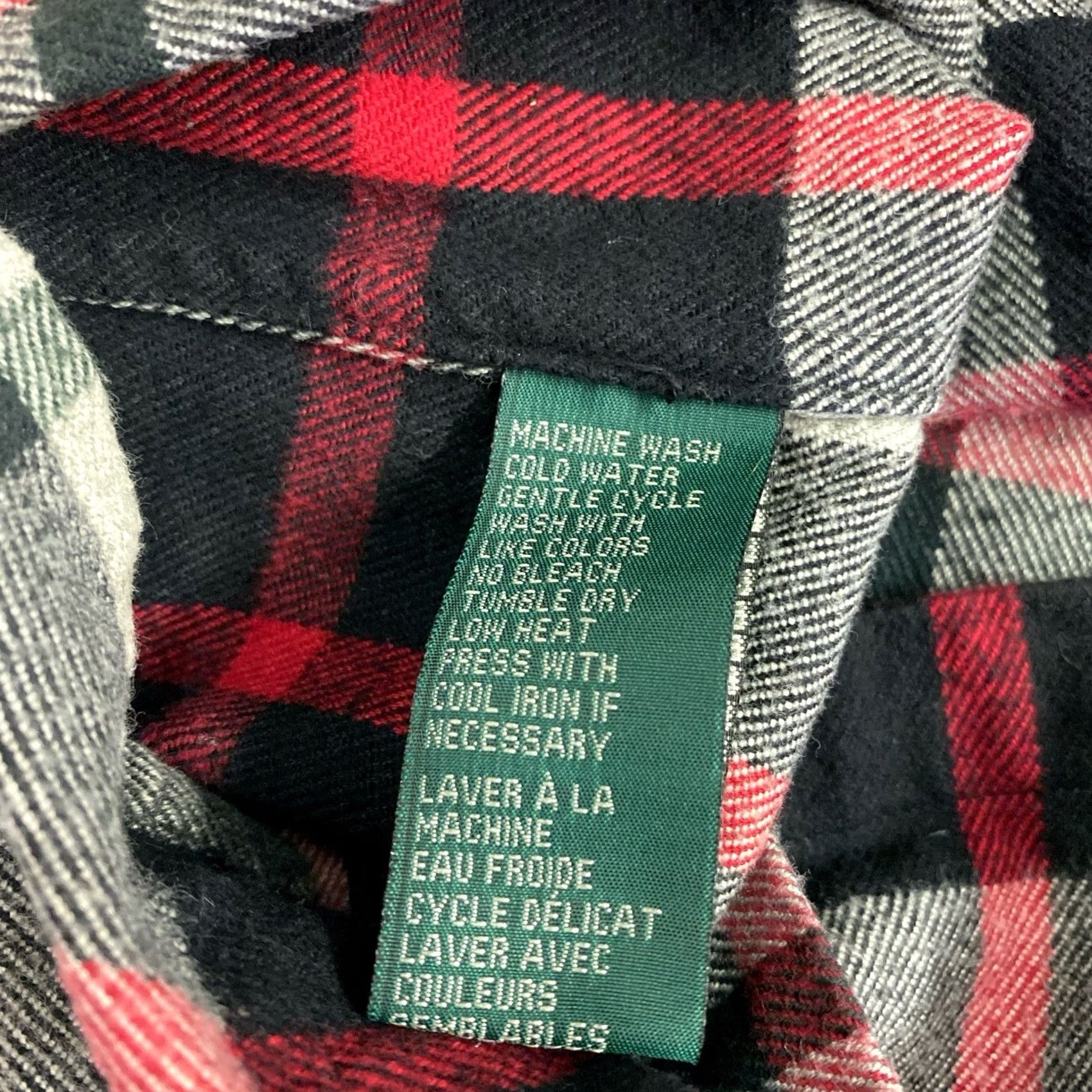 Ralph Lauren LAUREN Ralph Lauren Women’s Petite M Plaid Zip Front Collared Jacket Size M / US 6-8 / IT 42-44 - 5 Thumbnail