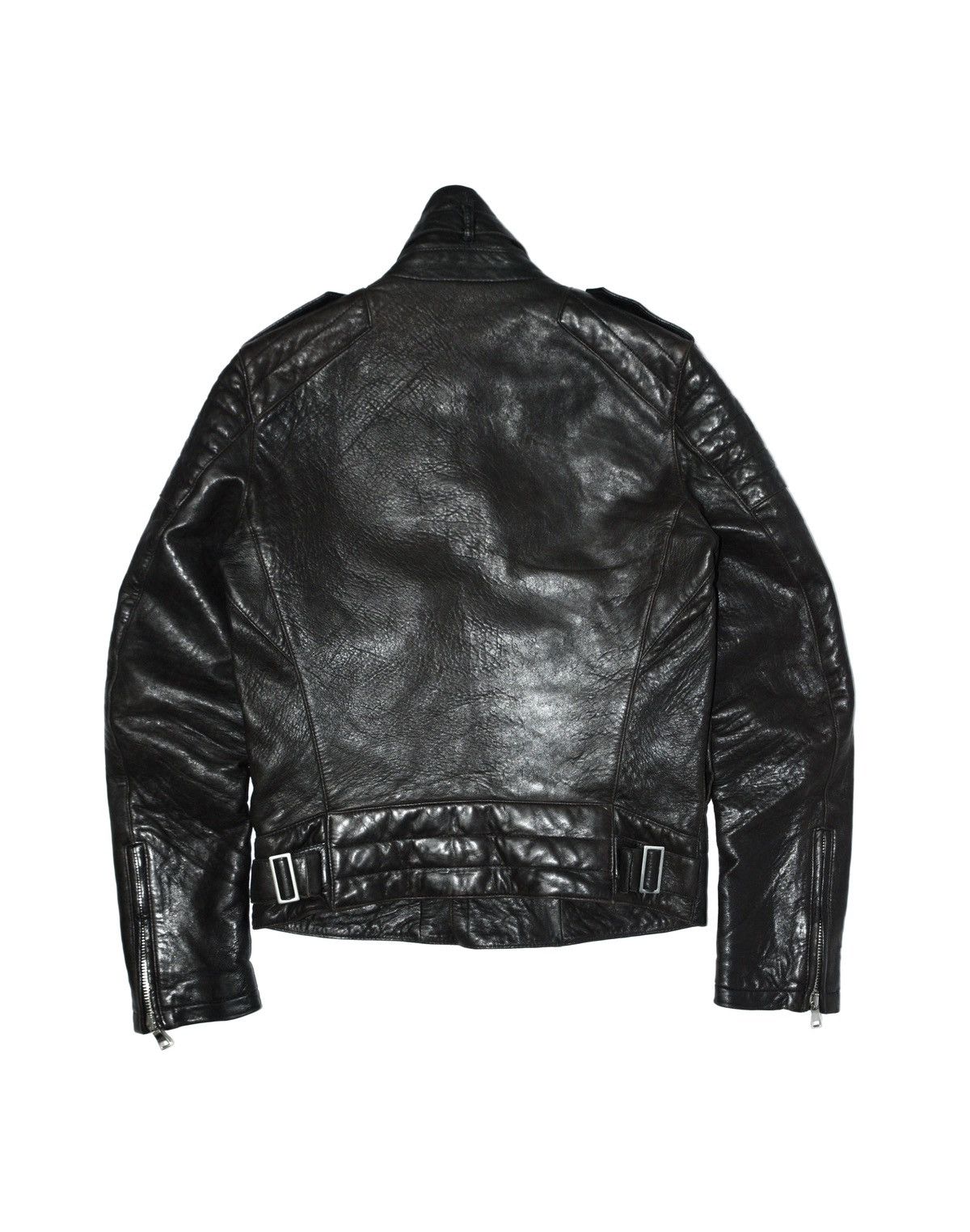 Balmain Balmain SS13 Lamb Leather Biker Jacket by Olivier Rousteing Size US M / EU 48-50 / 2 - 5 Thumbnail