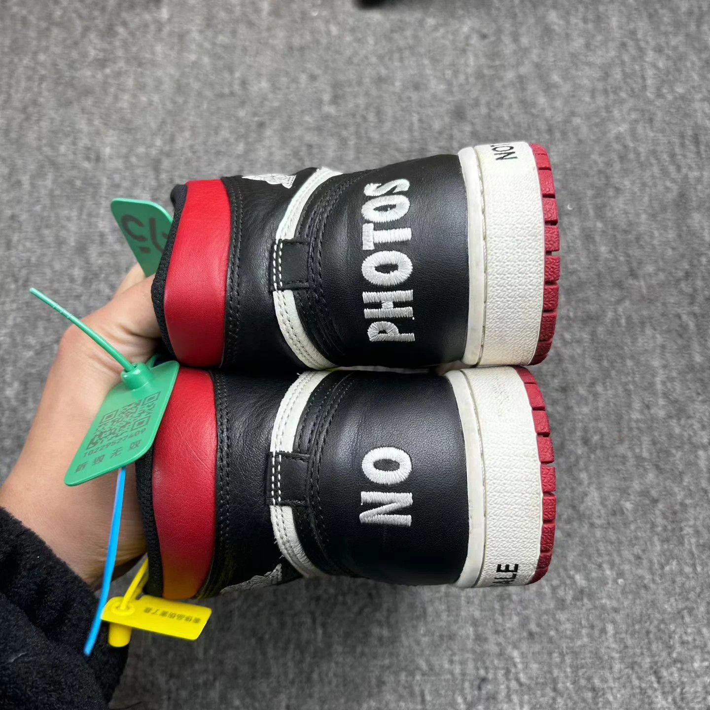 Nike Air Jordan 1 Resell Prohibited 40.5 99 New Size US 7.5 / EU 40-41 - 4 Thumbnail