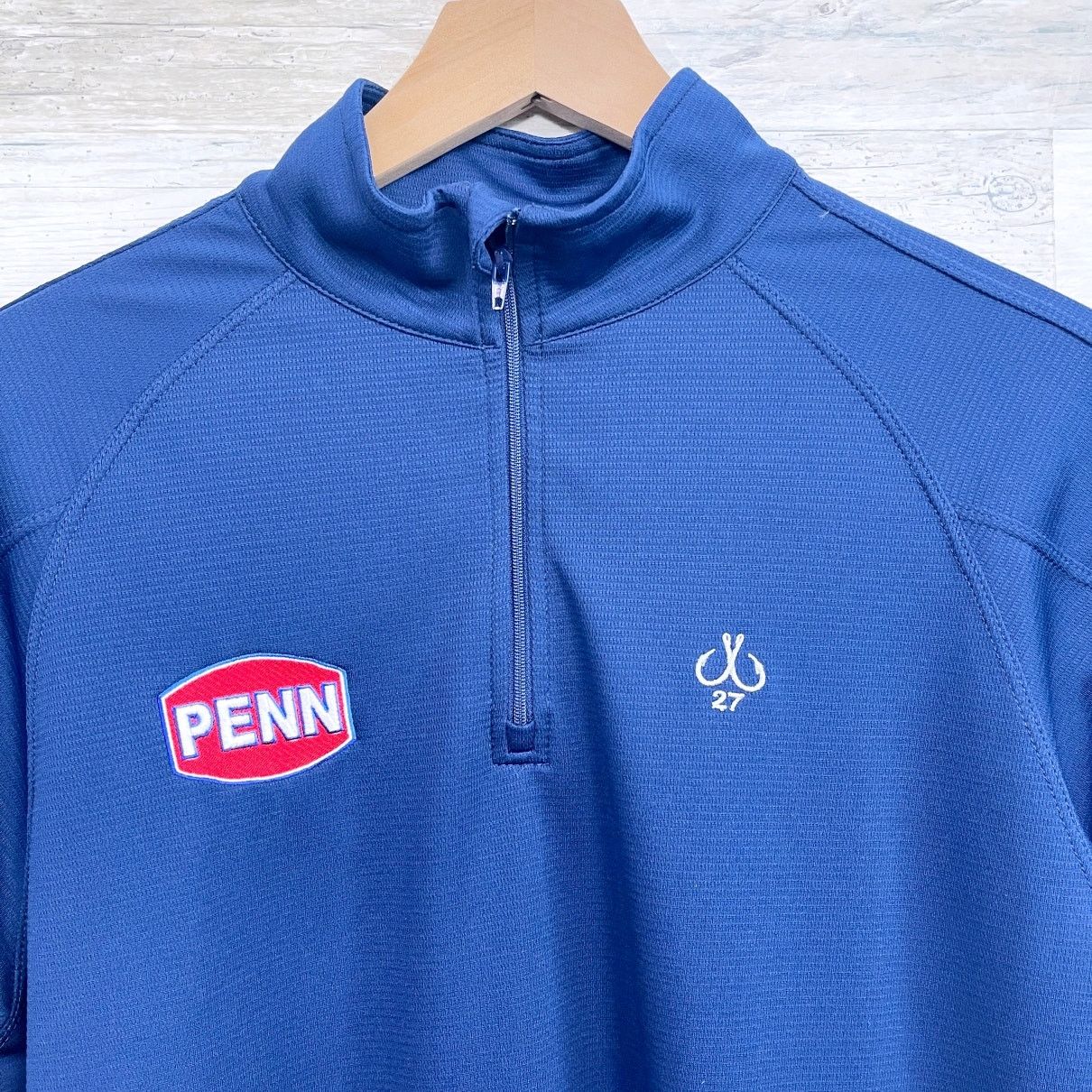 Other PENN Saltwater Fish Montauk Tackle Co Pullover Blue Mens S Size US S / EU 44-46 / 1 - 2 Thumbnail