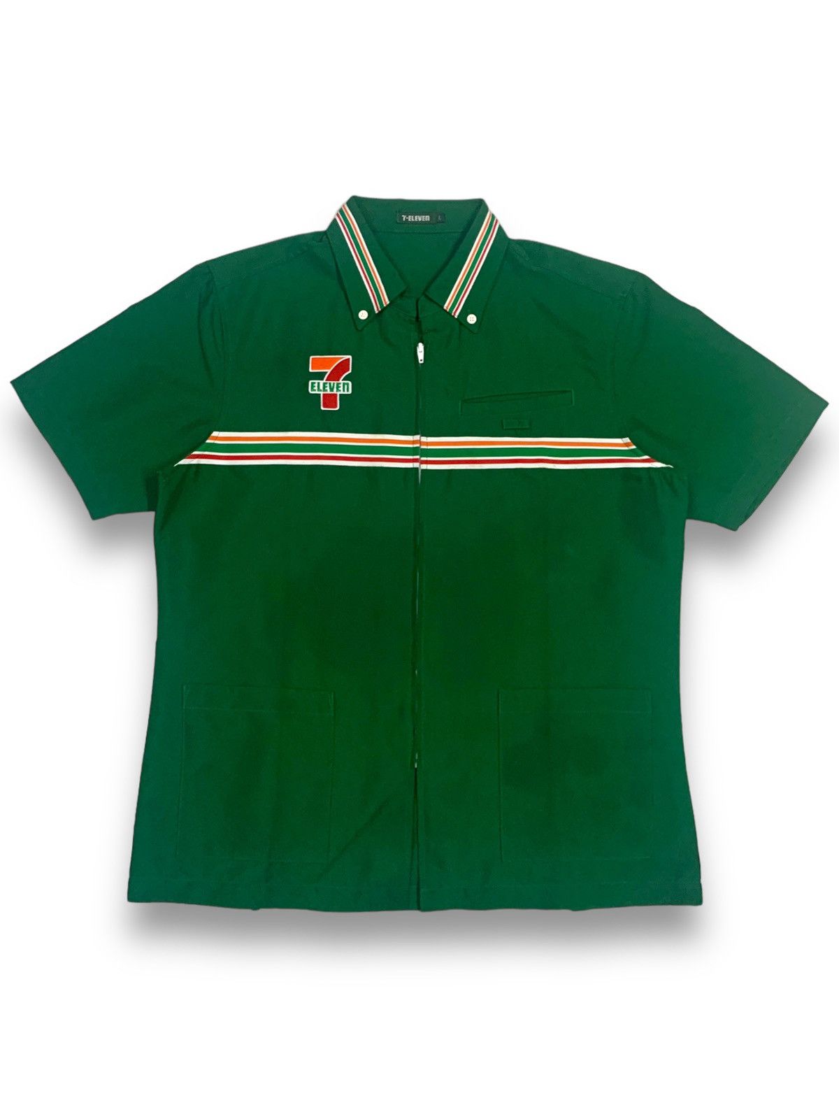 Other Vintage 7-Eleven Long, Short Sleeve & Eneos Workwear Uniform Size US L / EU 52-54 / 3 - 4 Thumbnail