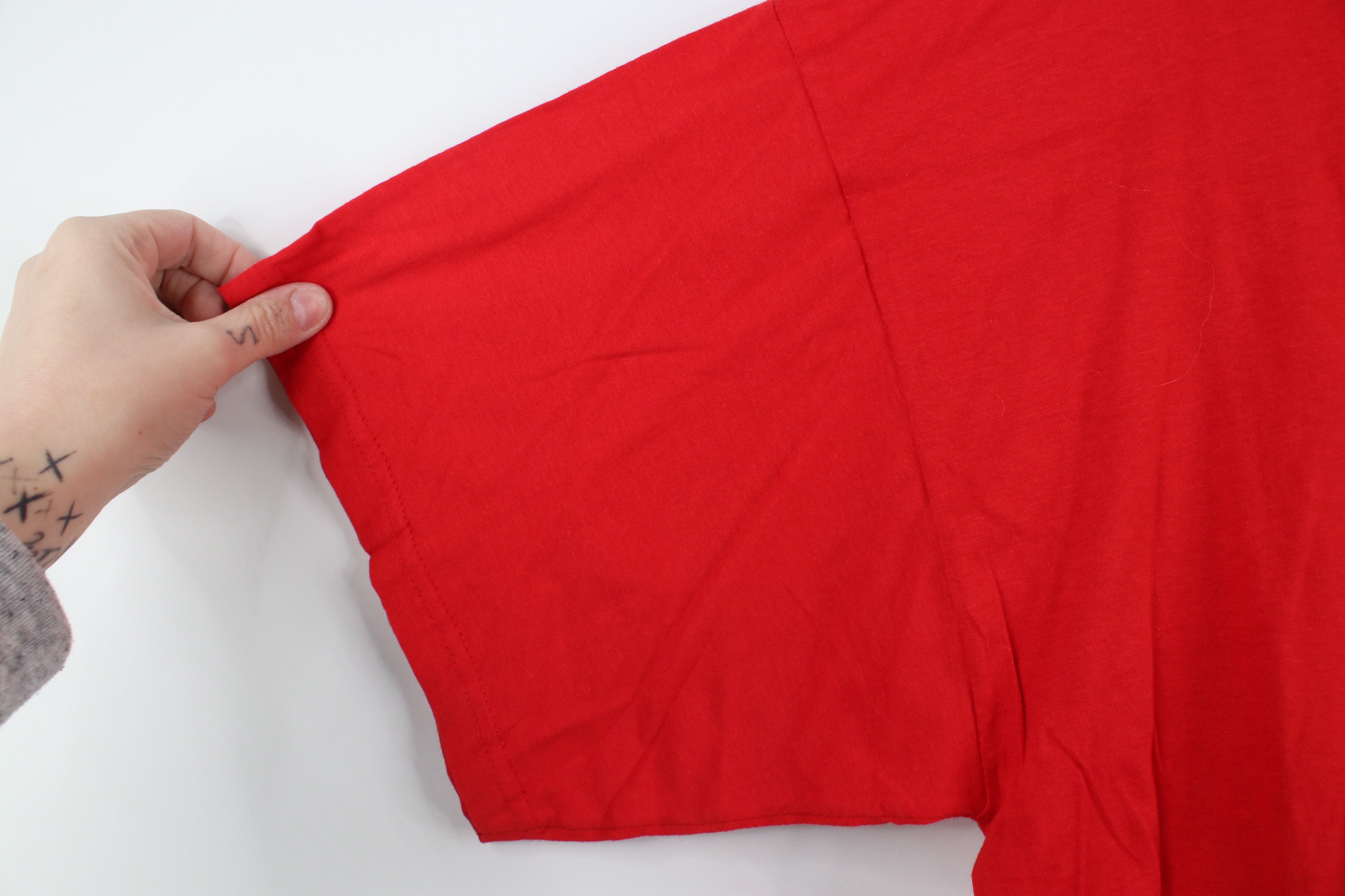 Vintage Vintage 90s Streetwear Mozart Austria Music T-Shirt Red Size US XXL / EU 58 / 5 - 9 Thumbnail