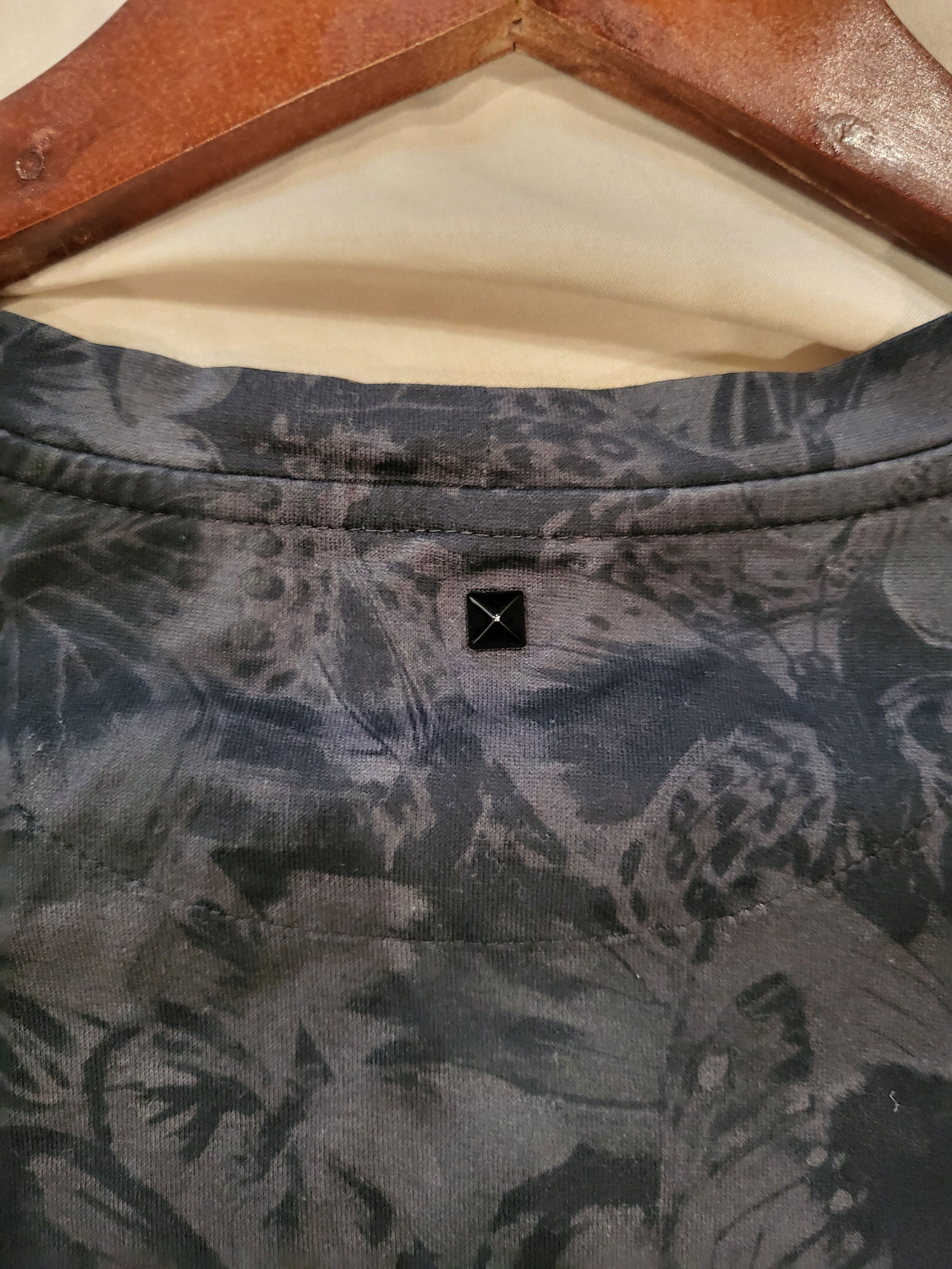 Valentino Valentino Black Floral Shirt Size US L / EU 52-54 / 3 - 3 Thumbnail