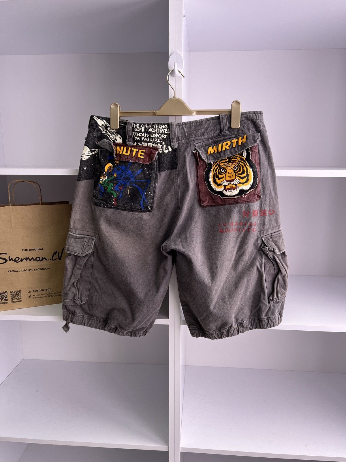 Designer × Vintage Vintage Minute Mirth Y2K Shorts Size US 40 / EU 56 - 10 Thumbnail
