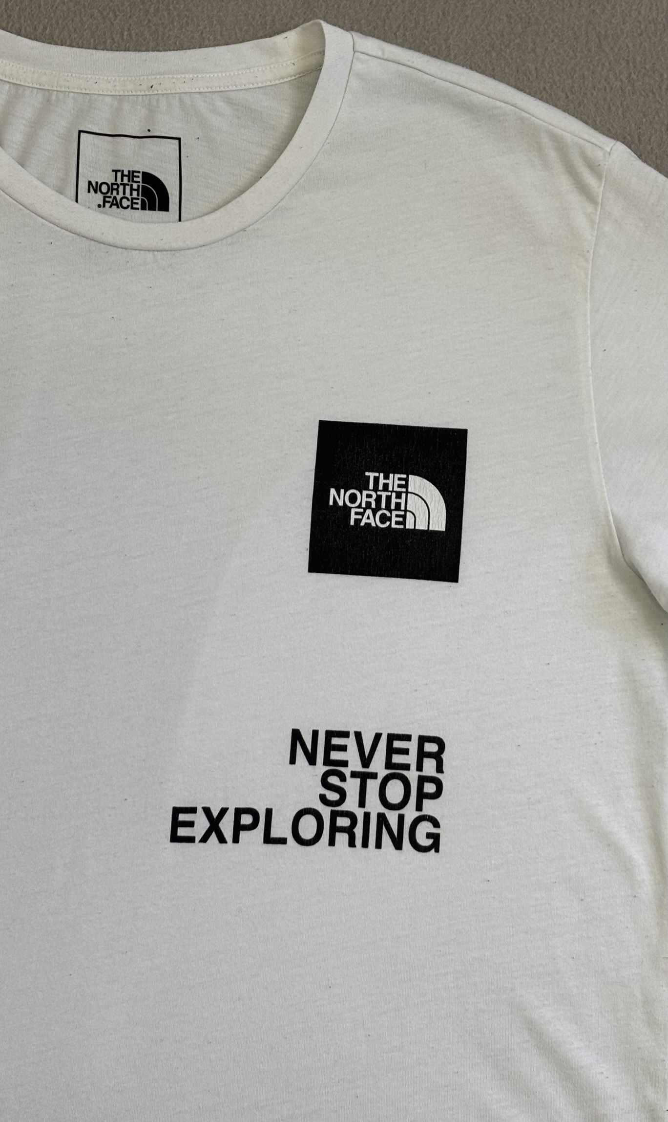 The North Face The North Face White Never Stop Exploring T-shirt Medium Size US M / EU 48-50 / 2 - 6 Thumbnail
