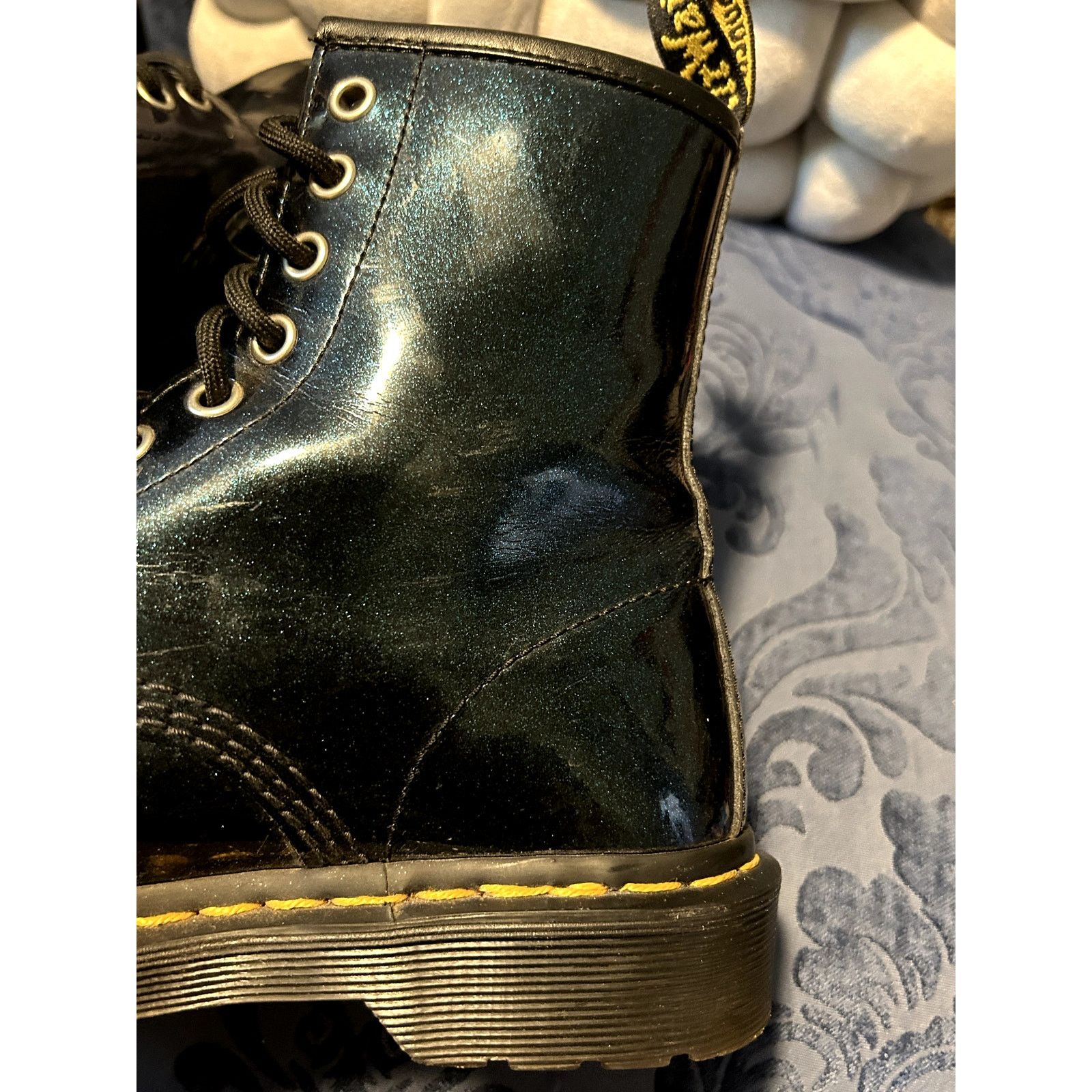 Dr. Martens Dr Martens 1460 Teal Patent Leather size 7/EU 38 Size US 7 / IT 37 - 5 Thumbnail