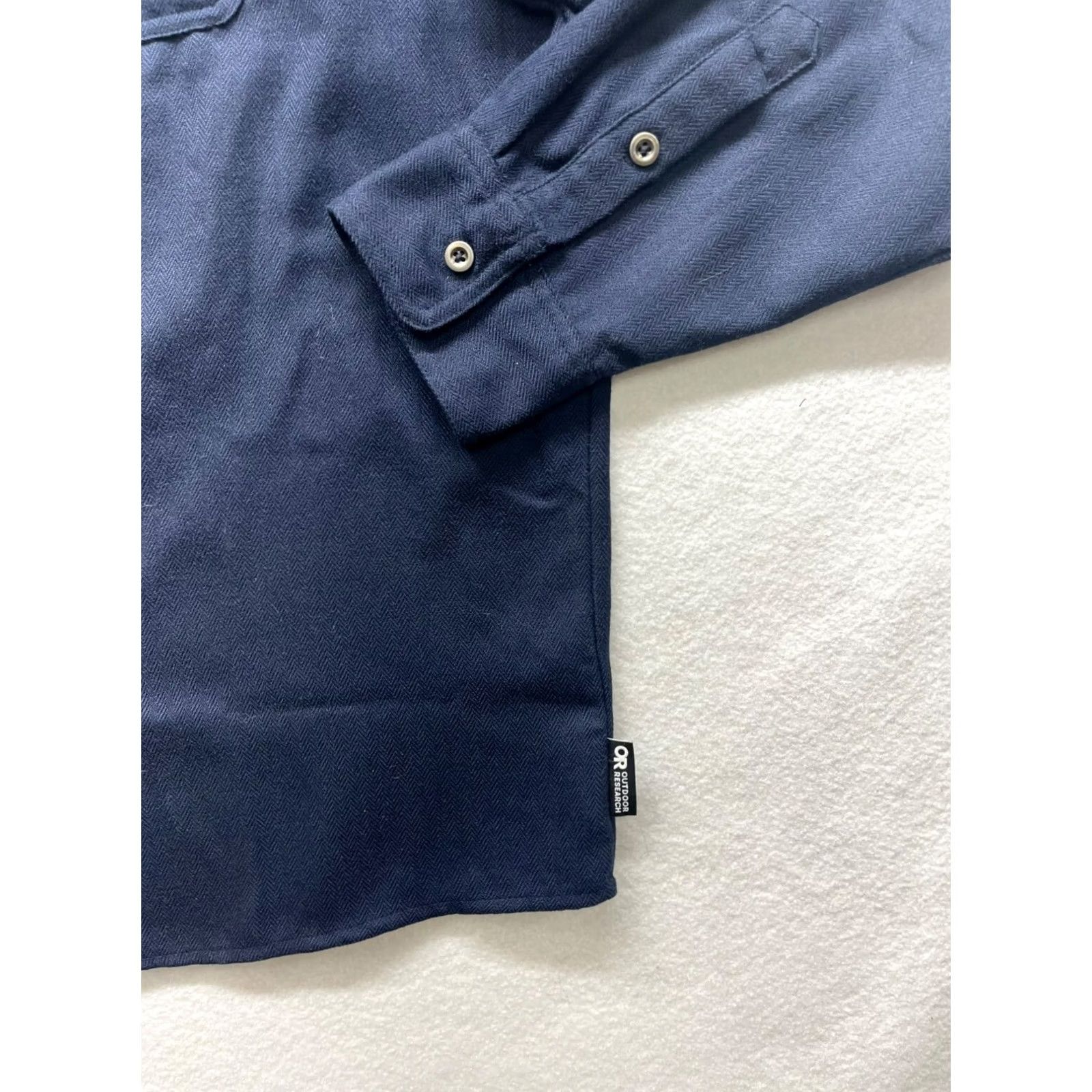 Outdoor Research VINTAGE Outdoor Research Men’s Navy Button-Up Long Sleeve Shirt XL Mens Navy Button-Up Long Sleeve Shirt #2962 Size US XL / EU 56 / 4 - 3 Thumbnail