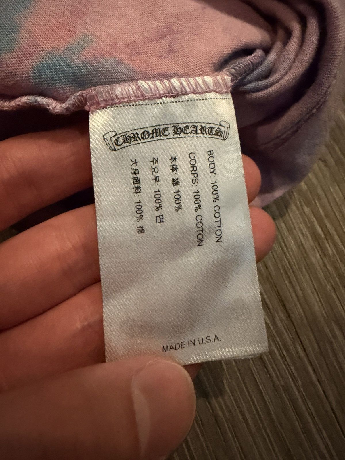 Chrome Hearts Chrome Hearts Custom Dyed T Shirt Size Small Size US S / EU 44-46 / 1 - 10 Thumbnail