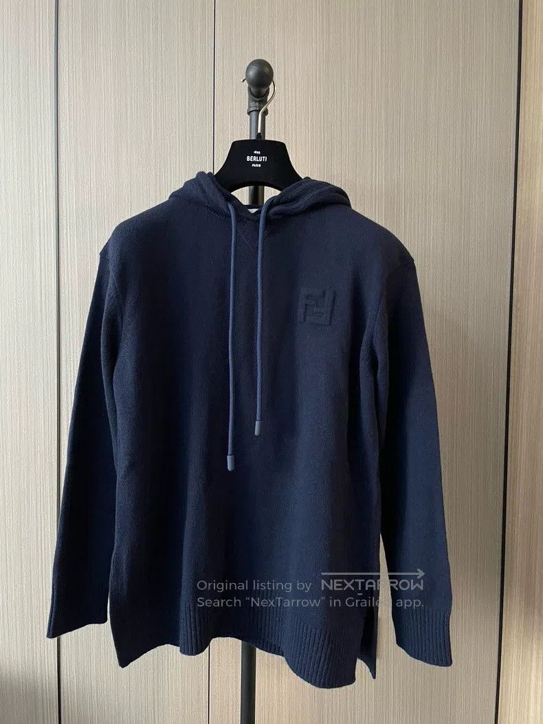 Fendi Women's Hooded Sweatshirt Made of Premium Cashmere