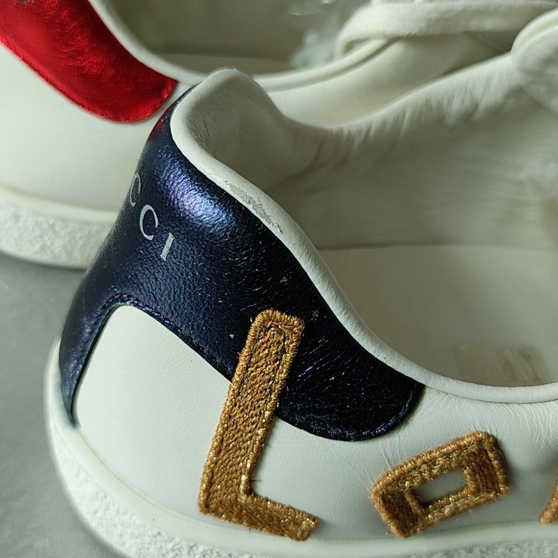 Gucci Gucci Ace Loved Embroidered Fashion Sneakers Size US 8 / EU 41 - 7 Thumbnail
