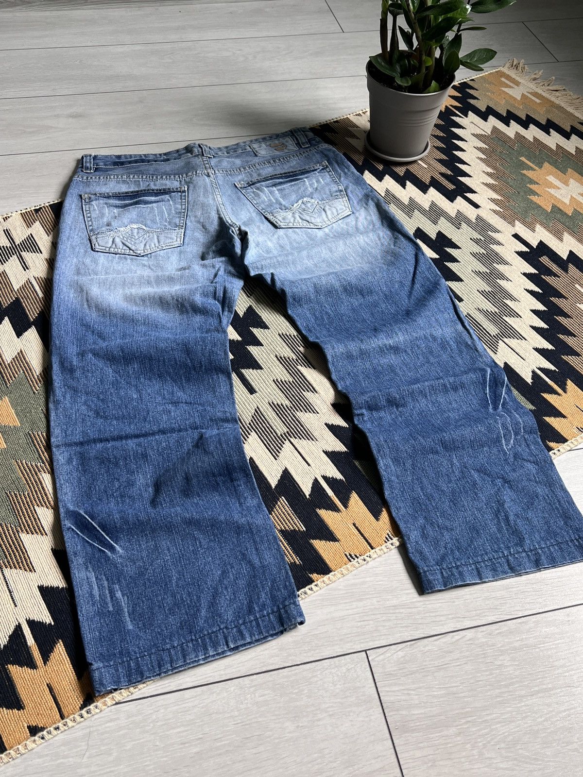Diesel Diesel Baggy Distressed Denim Y2K Jeans Size US 32 / EU 48 - 7 Thumbnail