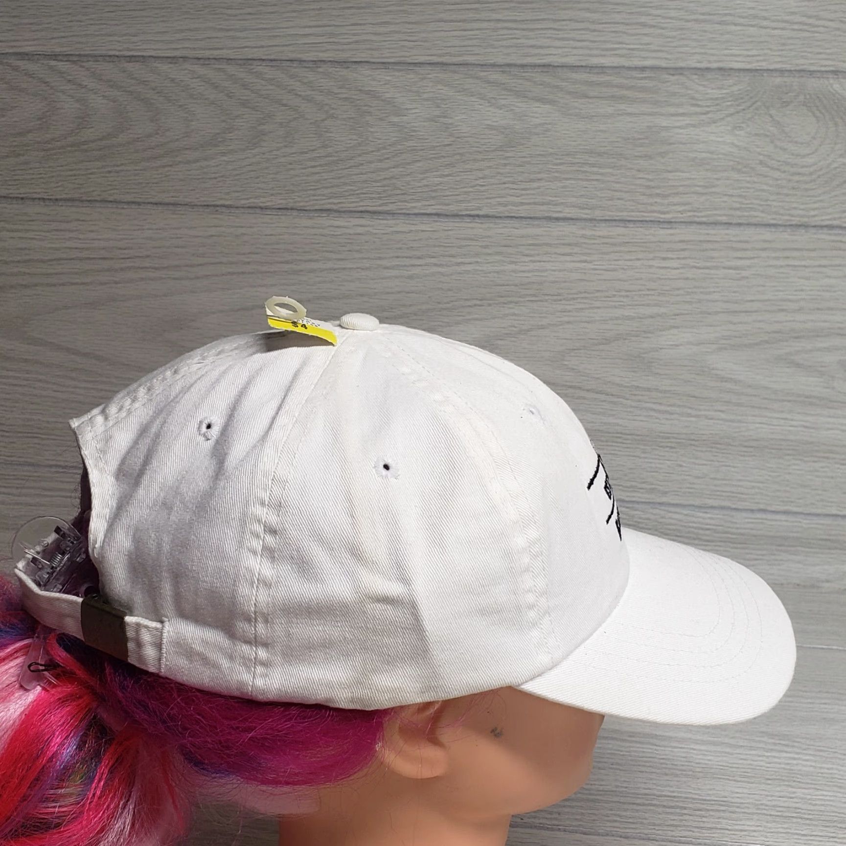 Vintage VINTAGE Unbranded Hat Baseball Cap White Adjustable Men BBC Bahama Bay Club NEW NEW Size ONE SIZE - 3 Thumbnail