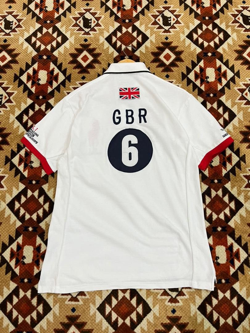 Polo Ralph Lauren Polo Ralph Lauren Great Britain Racing Team Collar Shirt Size US L / EU 52-54 / 3 - 2 Thumbnail