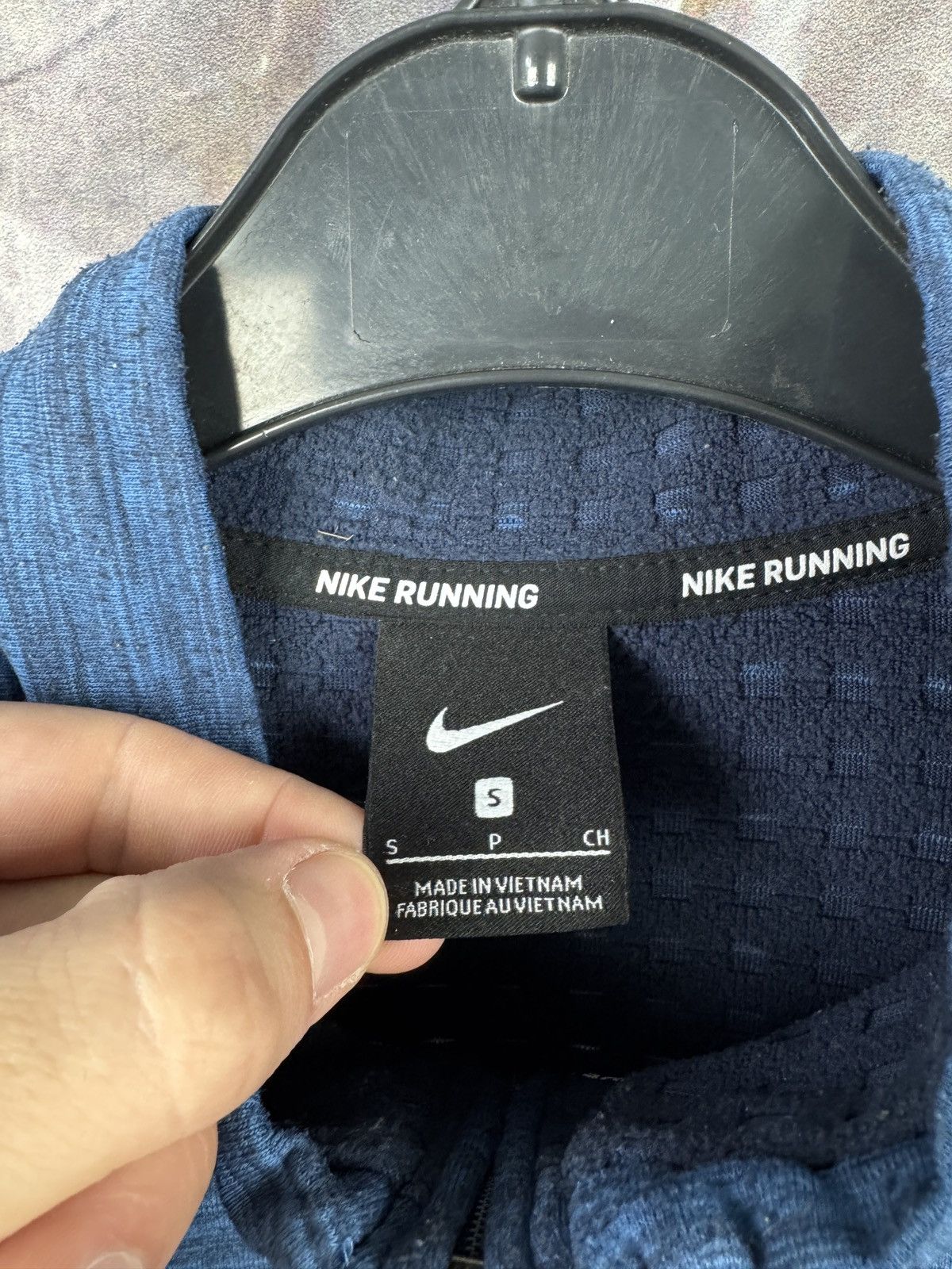 Nike Men’s Nike Training 1/4 Zip Pullover Blue Sweatshirt Size S Size US S / EU 44-46 / 1 - 6 Thumbnail