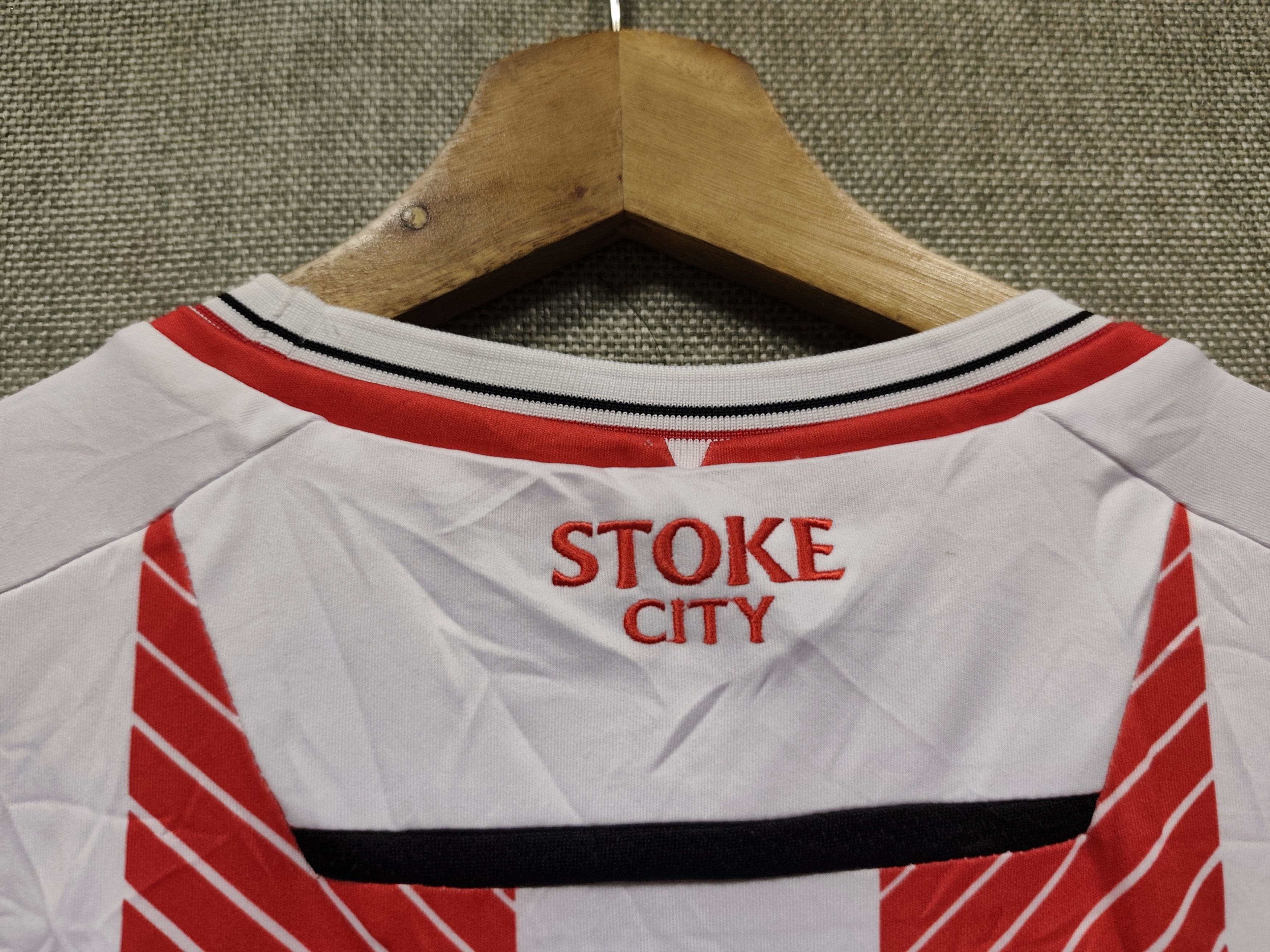 Macron Macron Stoke City FC 2022/23 Home Football Soccer Jersey Size US XXL / EU 58 / 5 - 10 Thumbnail