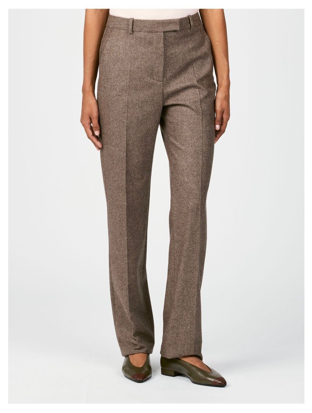 Loro Piana o1srvl11e0526 FAP2719 Davey Pant in Brown Size 26" / US 2 / IT 38 - 3 Thumbnail