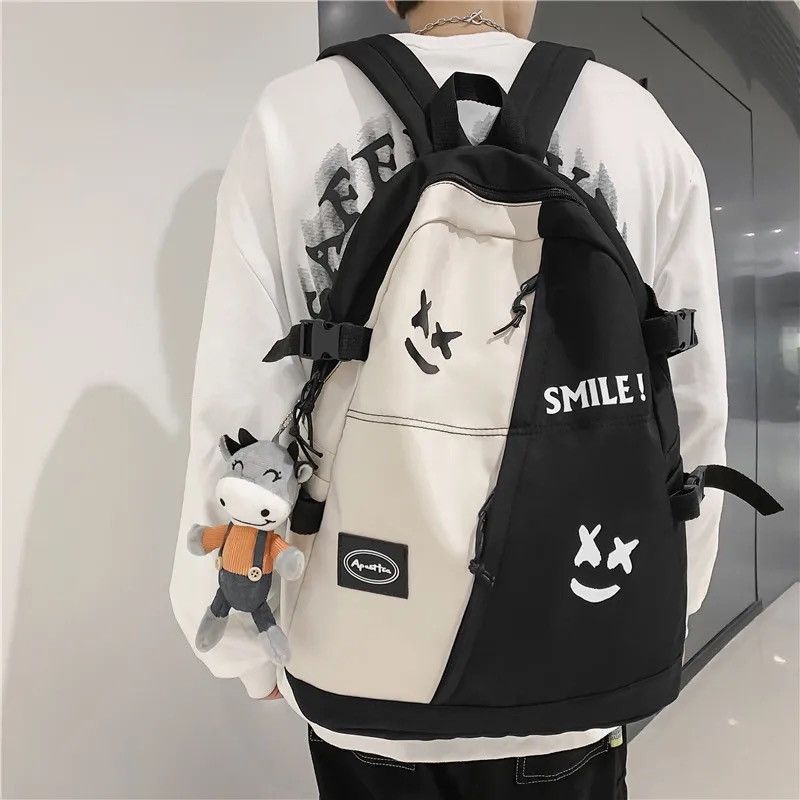 Vintage Fashion Big Backpack Winter Lovers Travel Size ONE SIZE - 4 Thumbnail