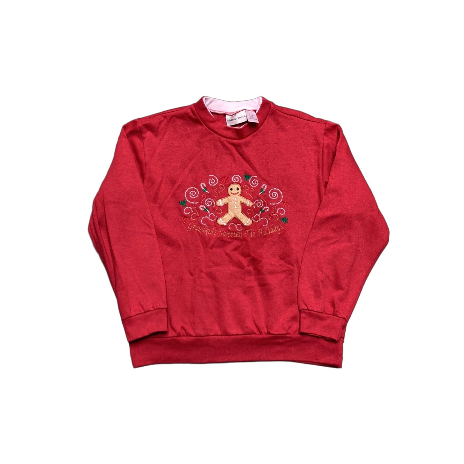 Vintage **Vintage Large Red Christmas Sweatshirt Pullover** User: Vintage Red Large Christmas Sweatshirt Pullover Size US L / EU 52-54 / 3 - 1 Thumbnail