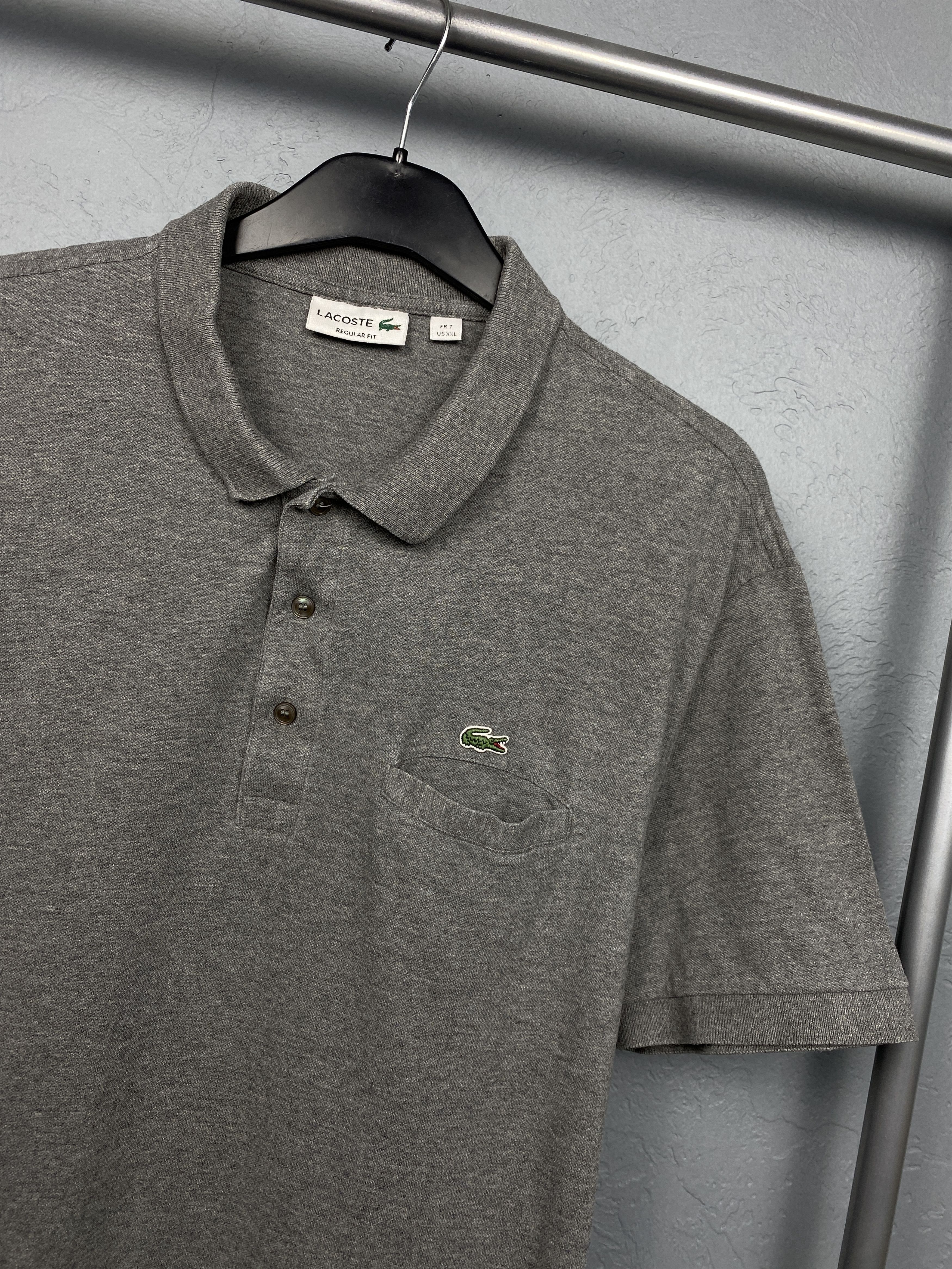 Lacoste Lacoste Vintage Mens Polo Shirt Size 7 XXL Size US XXL / EU 58 / 5 - 2 Thumbnail