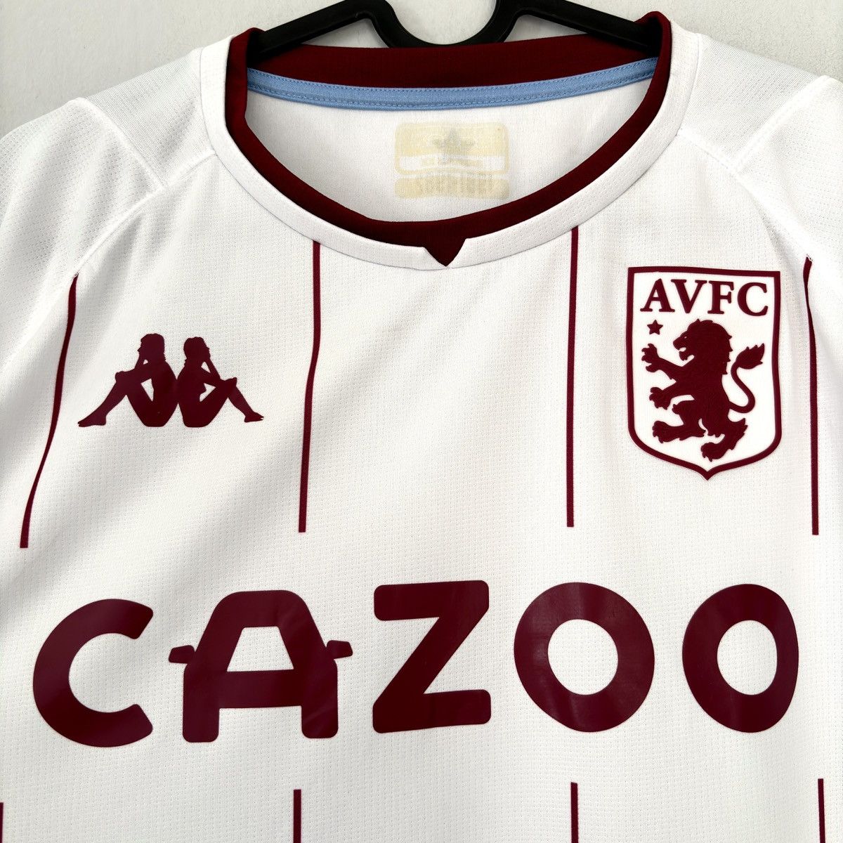 Kappa 2021 2022 Aston Villa Coutinho Kappa England Soccer Jersey Size US XL / EU 56 / 4 - 3 Thumbnail
