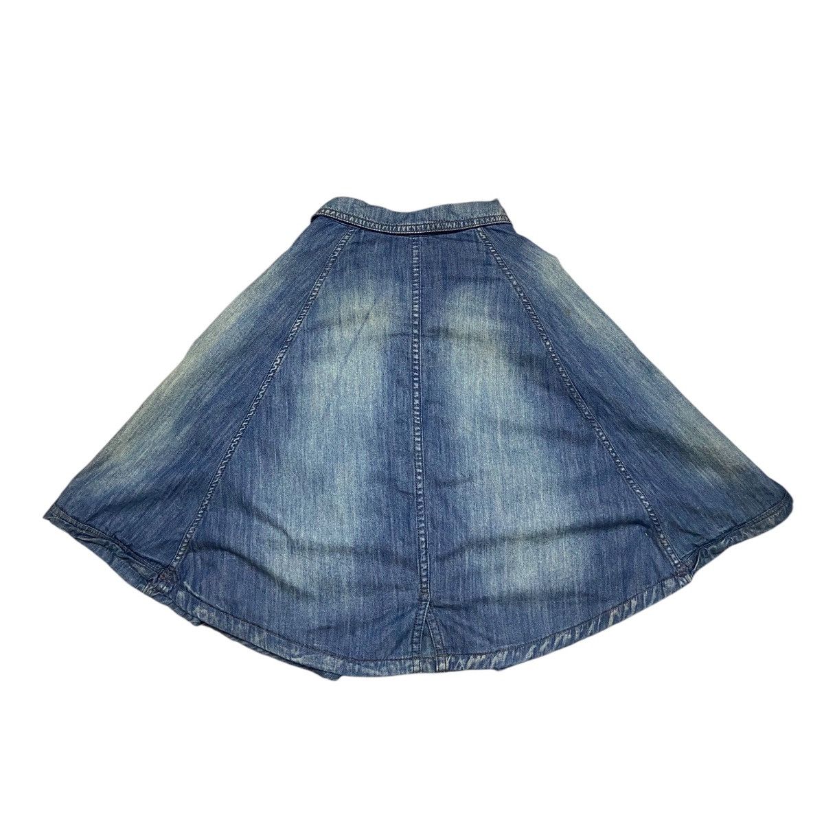 Indigo × Japanese Brand Cafetty Indigo Denim Ponchos Size S / US 4 / IT 40 - 3 Thumbnail