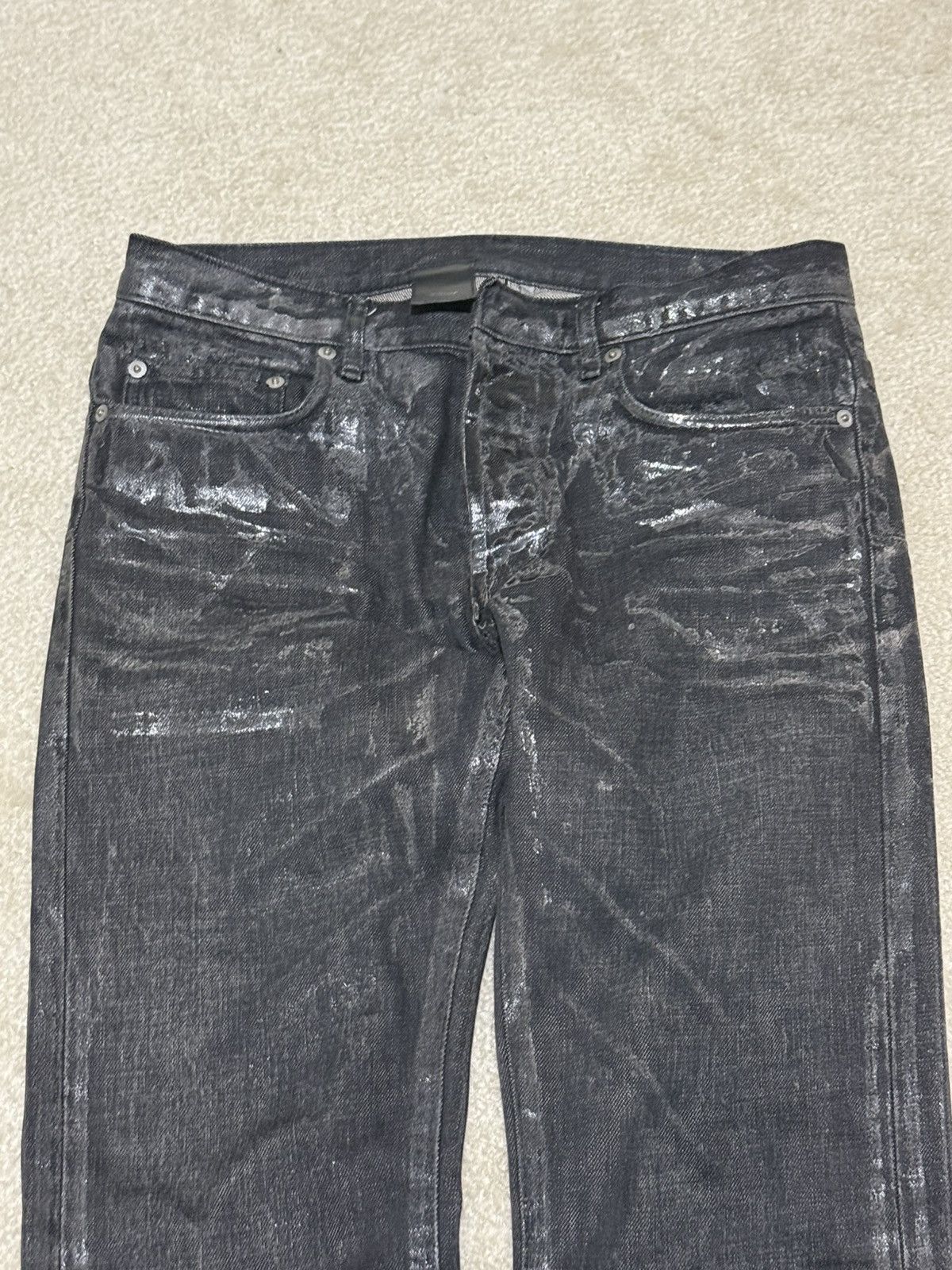 パンツ AW04\"dior homme\"clawmark denim Pre-owned Dior X Hedi Slimane Aw04 Dior Homme Votc Luster