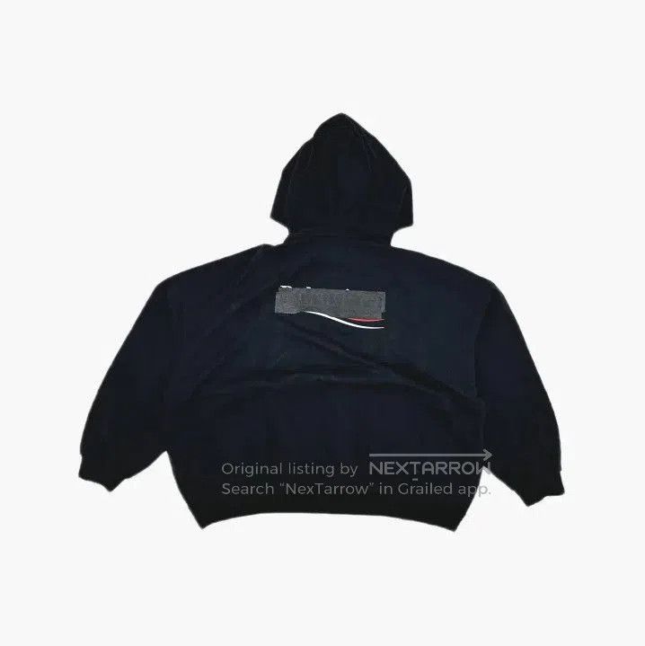 Balenciaga Balenciaga Black Logo Print Hooded Sweatshirt. Size US M / EU 48-50 / 2 - 3 Thumbnail