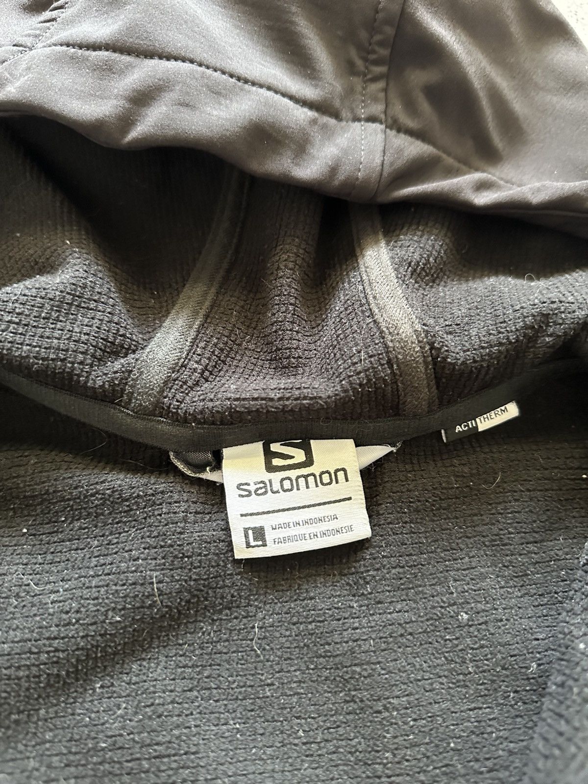 Salomon × Vintage Vintage Salomon Windbreaker Hoodie Jacket Light Goretex Size L / US 10 / IT 46 - 6 Thumbnail