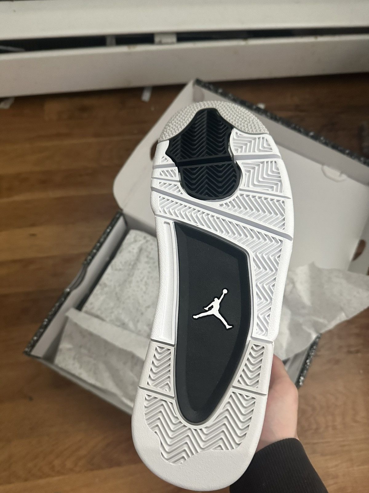 Jordan Brand × Nike Air Jordan 4 Military Black Size US 8.5 / EU 41-42 - 5 Thumbnail