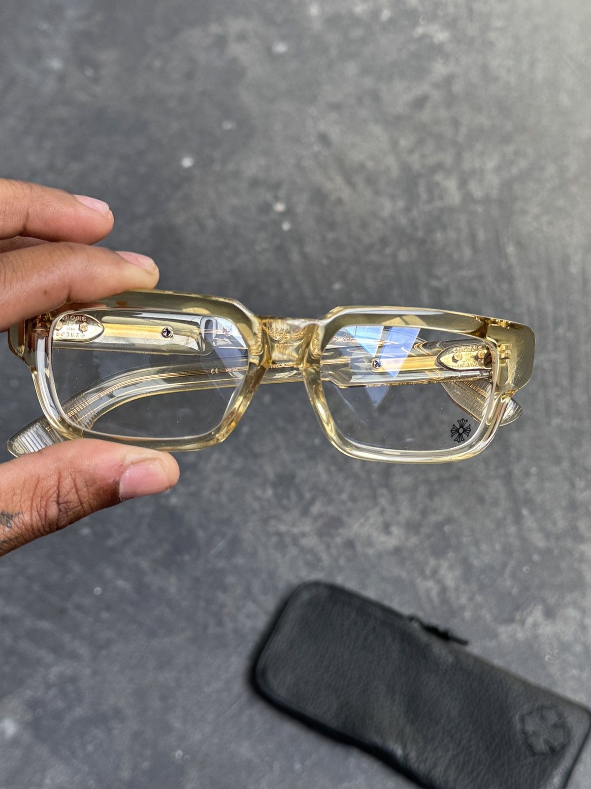 Chrome Hearts Chrome Hearts 2 THICK Frames Size ONE SIZE - 3 Thumbnail