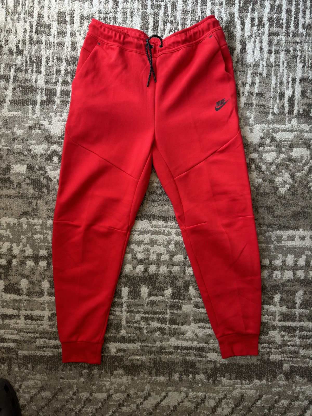 image of Nike Tech Red Pants, Men's (Size 34)