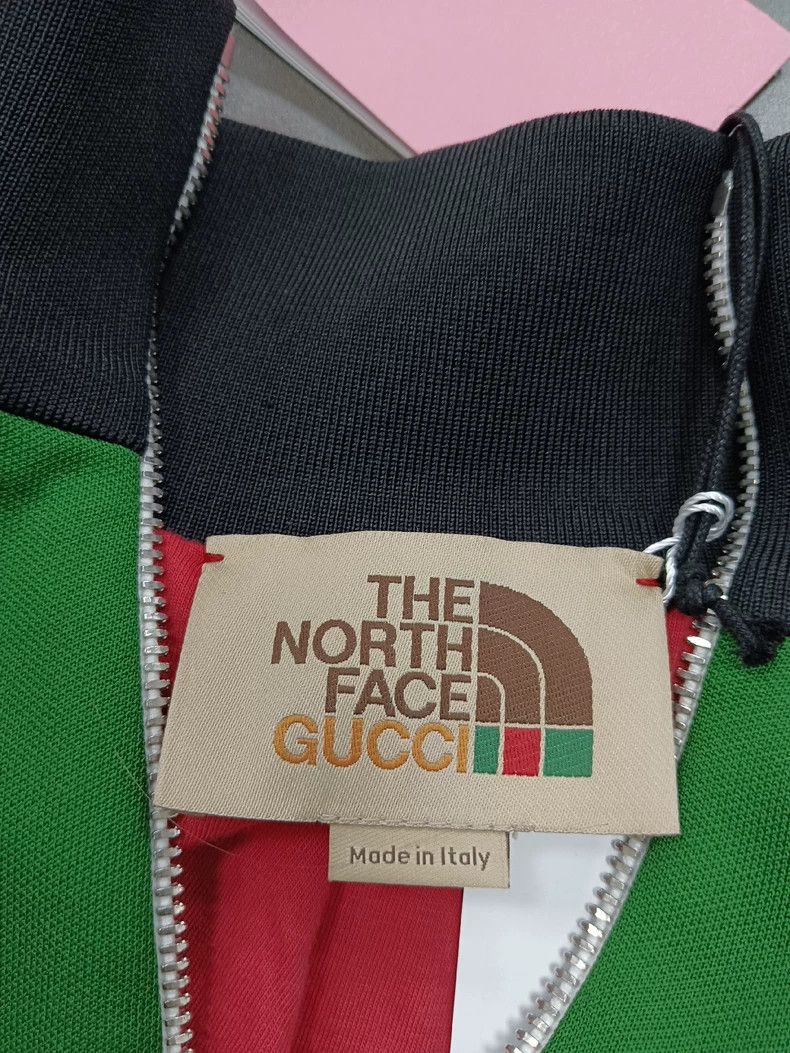 Gucci Gucci TNF co-branded embroidered logo long-sleeved zipper j Size US S / EU 44-46 / 1 - 4 Thumbnail