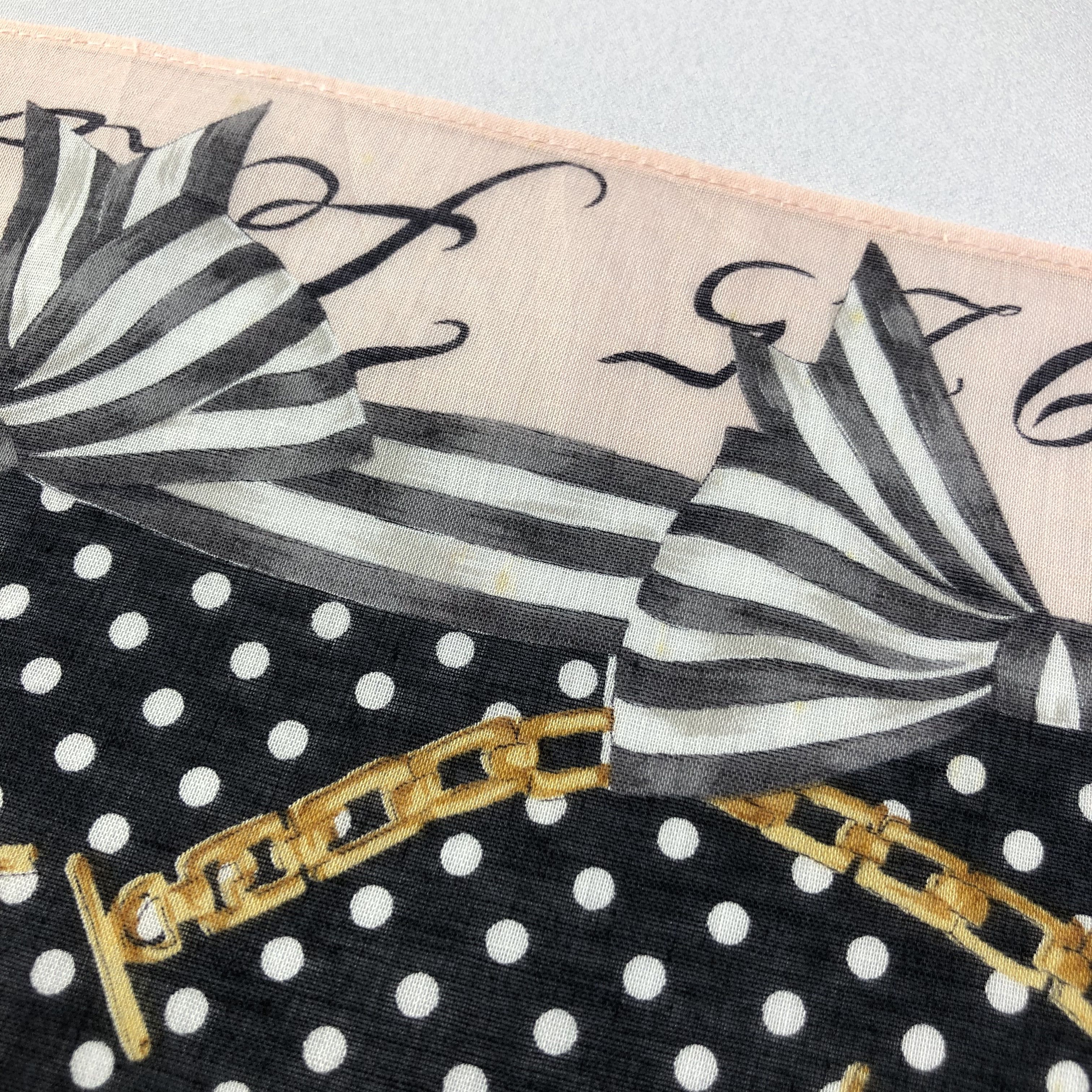 Japanese Brand Fendi Ribbons Handkerchief Neckerchief Bandana H2217 Size ONE SIZE - 10 Thumbnail