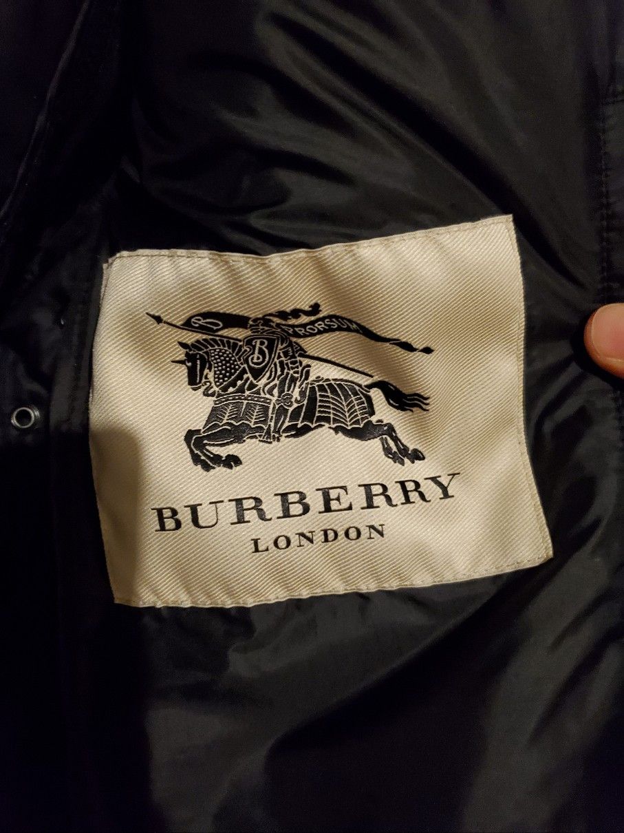 Burberry Burberry London Leather-trimmed Quilted Jacket Sz. 50 Size US M / EU 48-50 / 2 - 5 Thumbnail