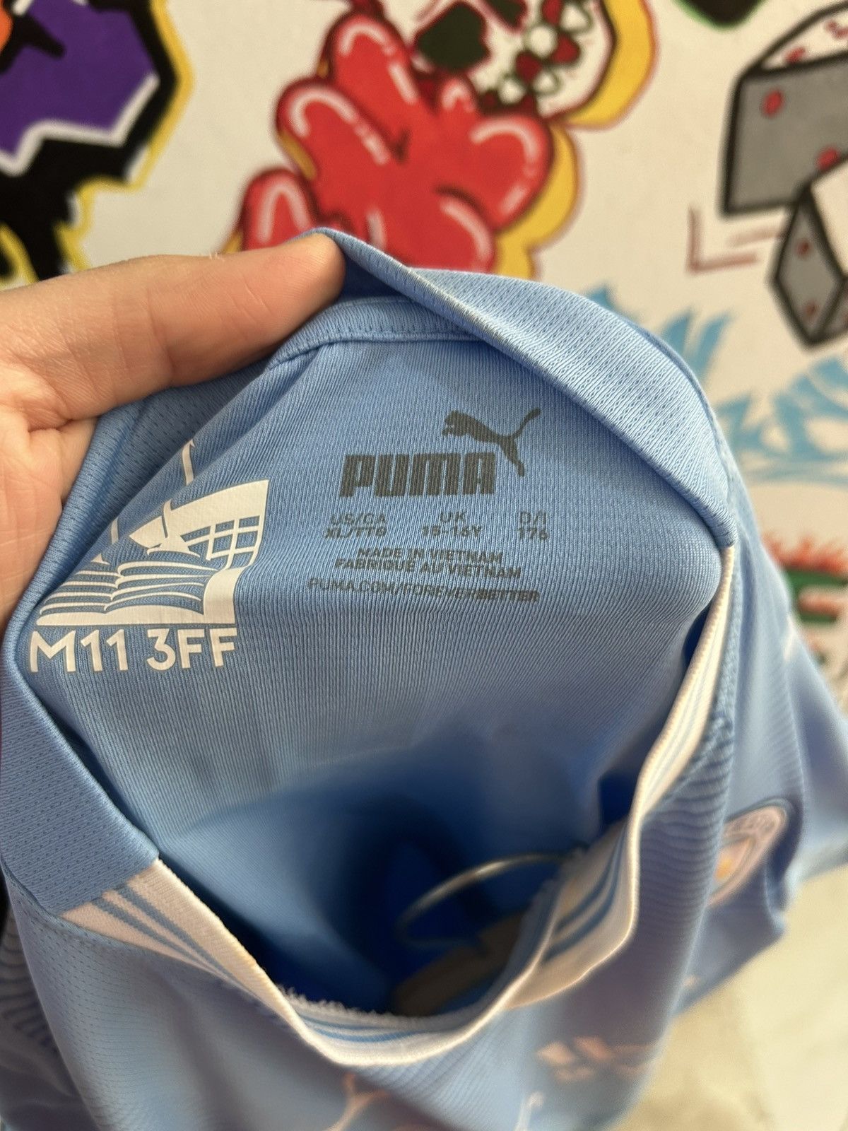 Puma × Vintage Manchester City 2023/24 De Bruyne home kit Size US S / EU 44-46 / 1 - 6 Thumbnail