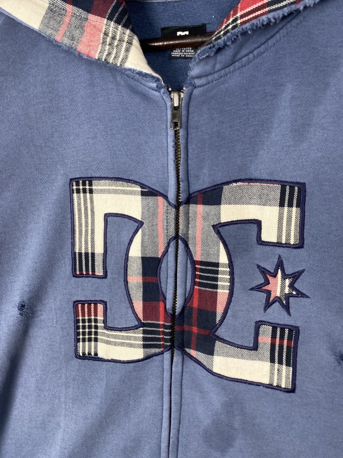 DC Vintage DC Faded Zip Up Hoodies Size US XL / EU 56 / 4 - 3 Thumbnail
