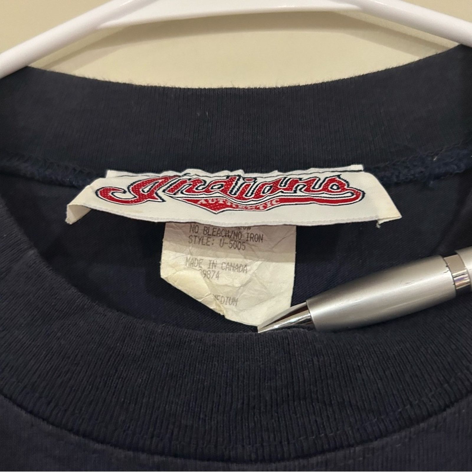 Other Vintage Cleveland Indians Baseball Embroidered Shirt Size US M / EU 48-50 / 2 - 4 Thumbnail