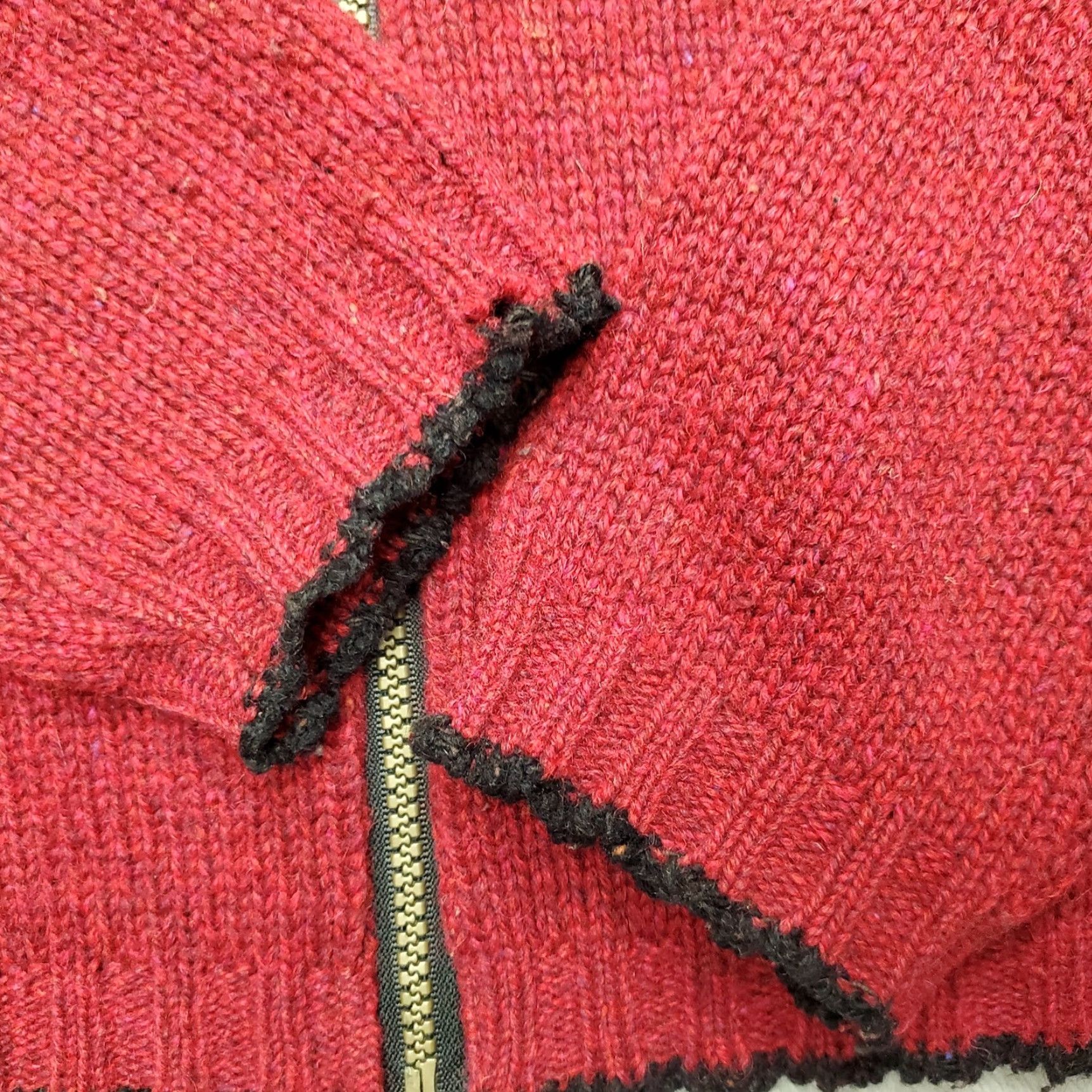 Vintage VINTAGE Alps Sweater Womens Small Red Knit 85% Wool Blend Casual Made in USA Size S / US 4 / IT 40 - 4 Thumbnail