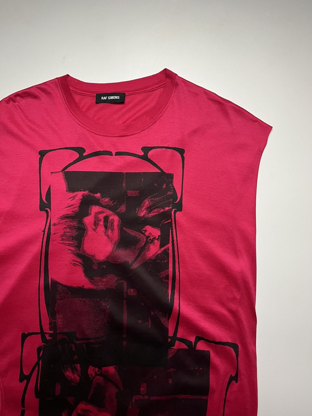Raf Simons Archive Raf Simons SS19 Displaced Deconstructed Portrait Tee Size US S / EU 44-46 / 1 - 3 Thumbnail